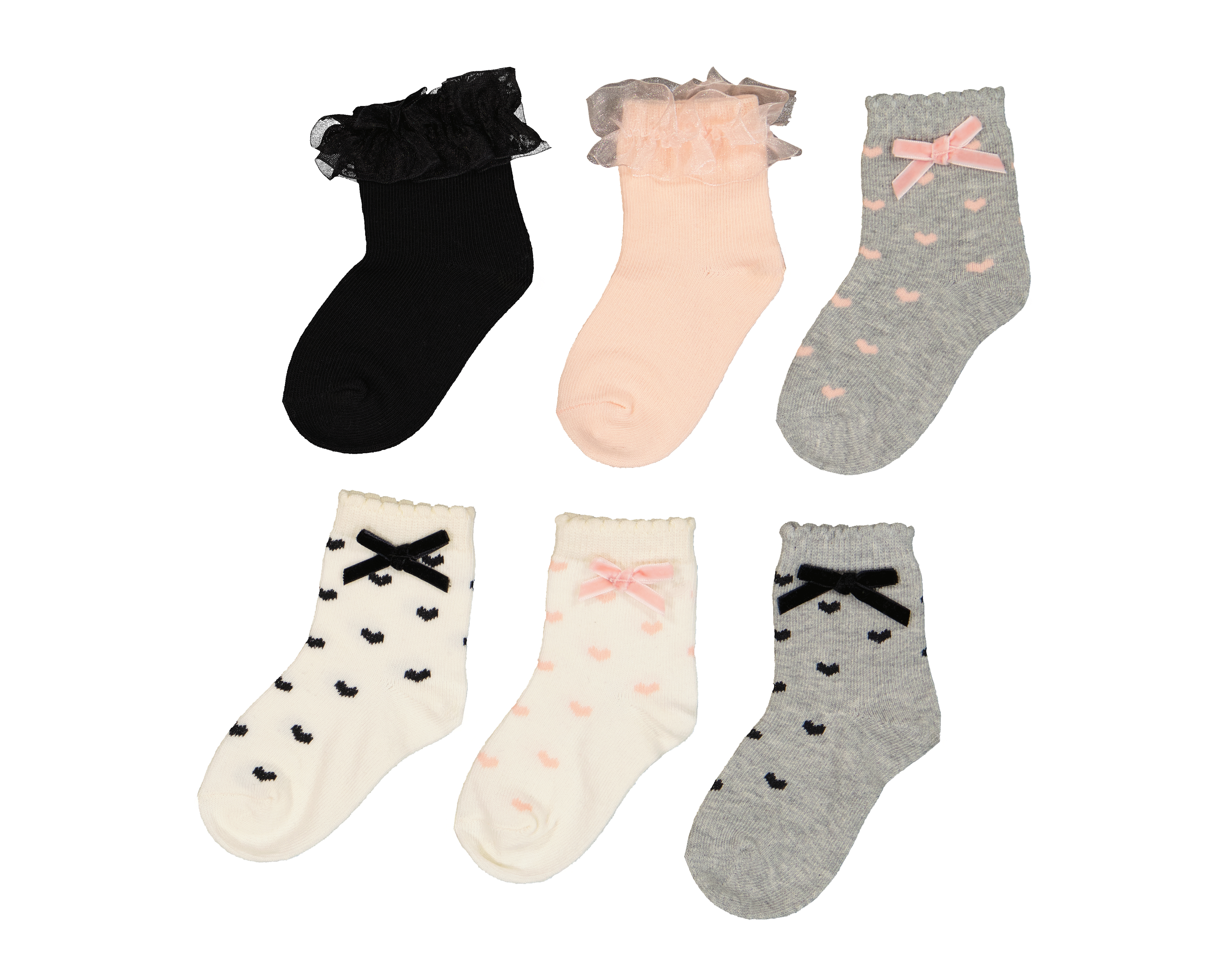 Foto 2 pulgar | Foto 1 | Calcetines para Bebé Niña Baby Colors 6 Pares