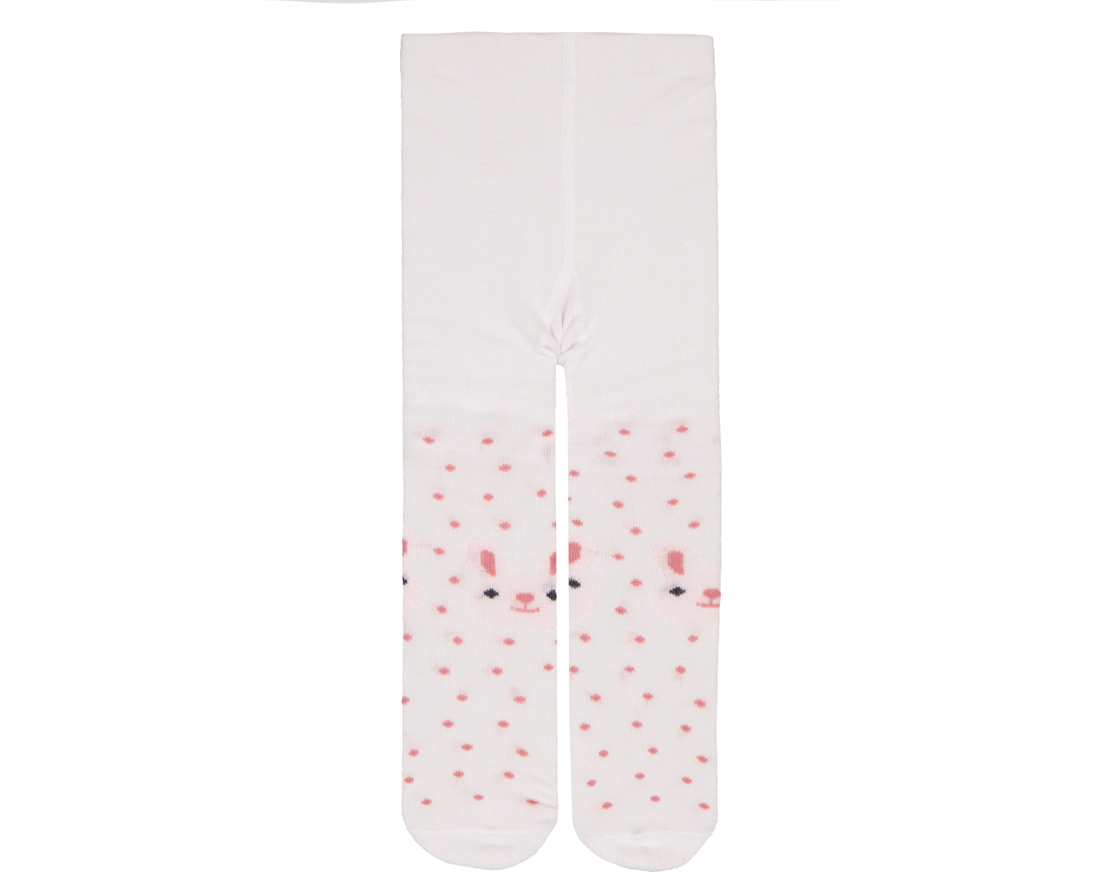 Foto 4 pulgar | Foto 3 | Mallas Rosas para Niña con Estampado de Puntos 2 Piezas