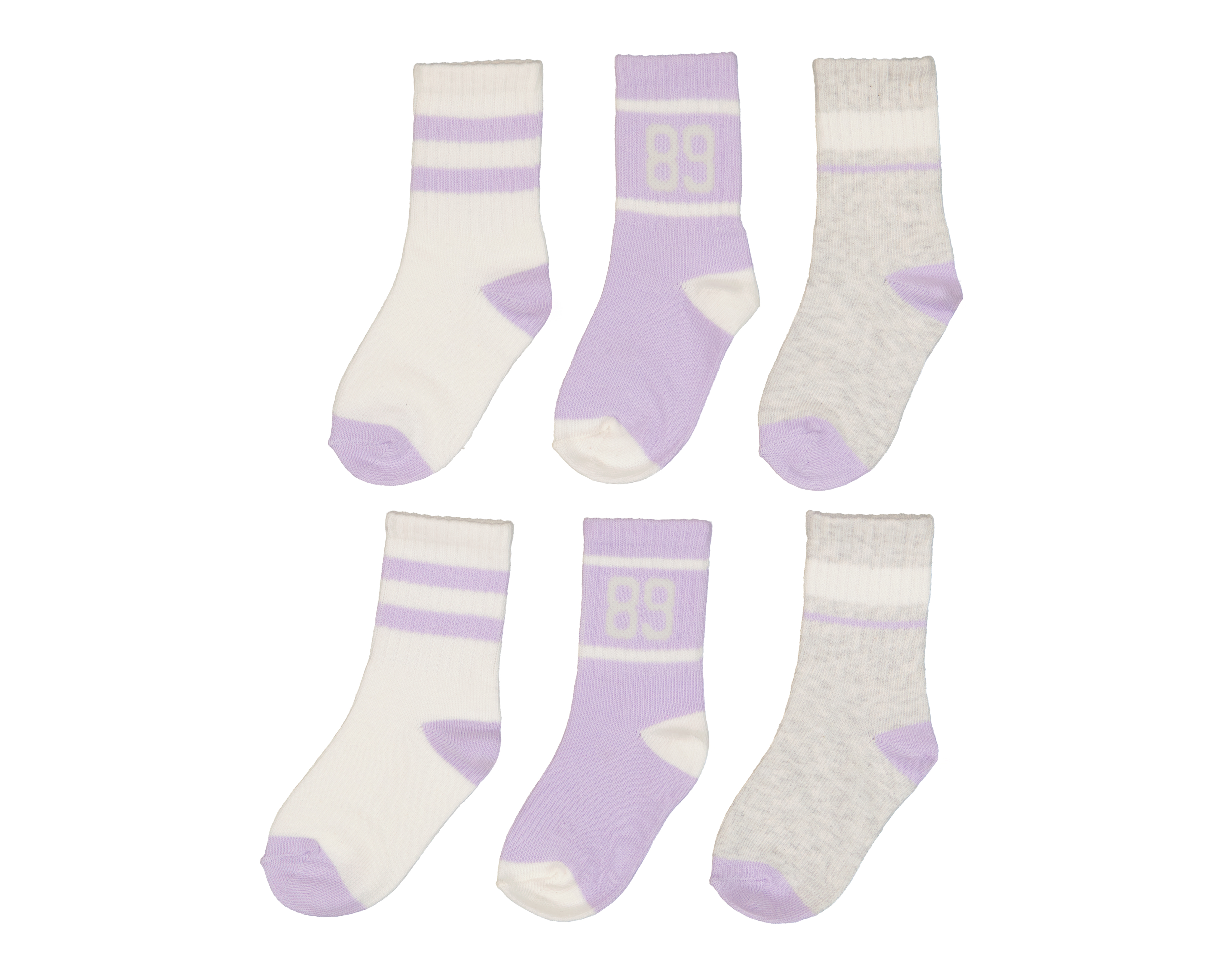 Calcetines para Bebé Niña Baby Colors 6 Pares