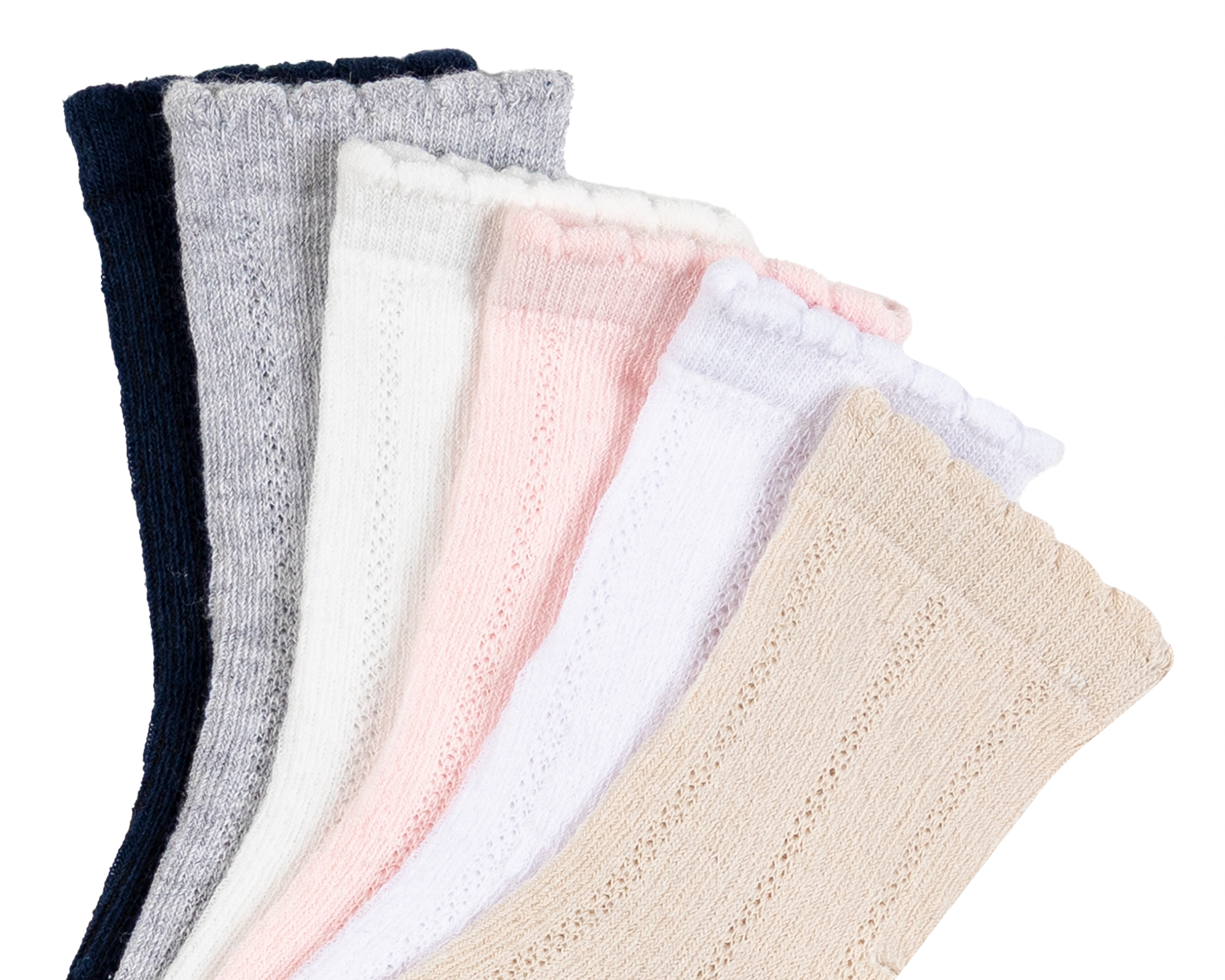 Foto 3 pulgar | Foto 2 | Calcetas para Bebé Niña Baby Colors 6 Pares