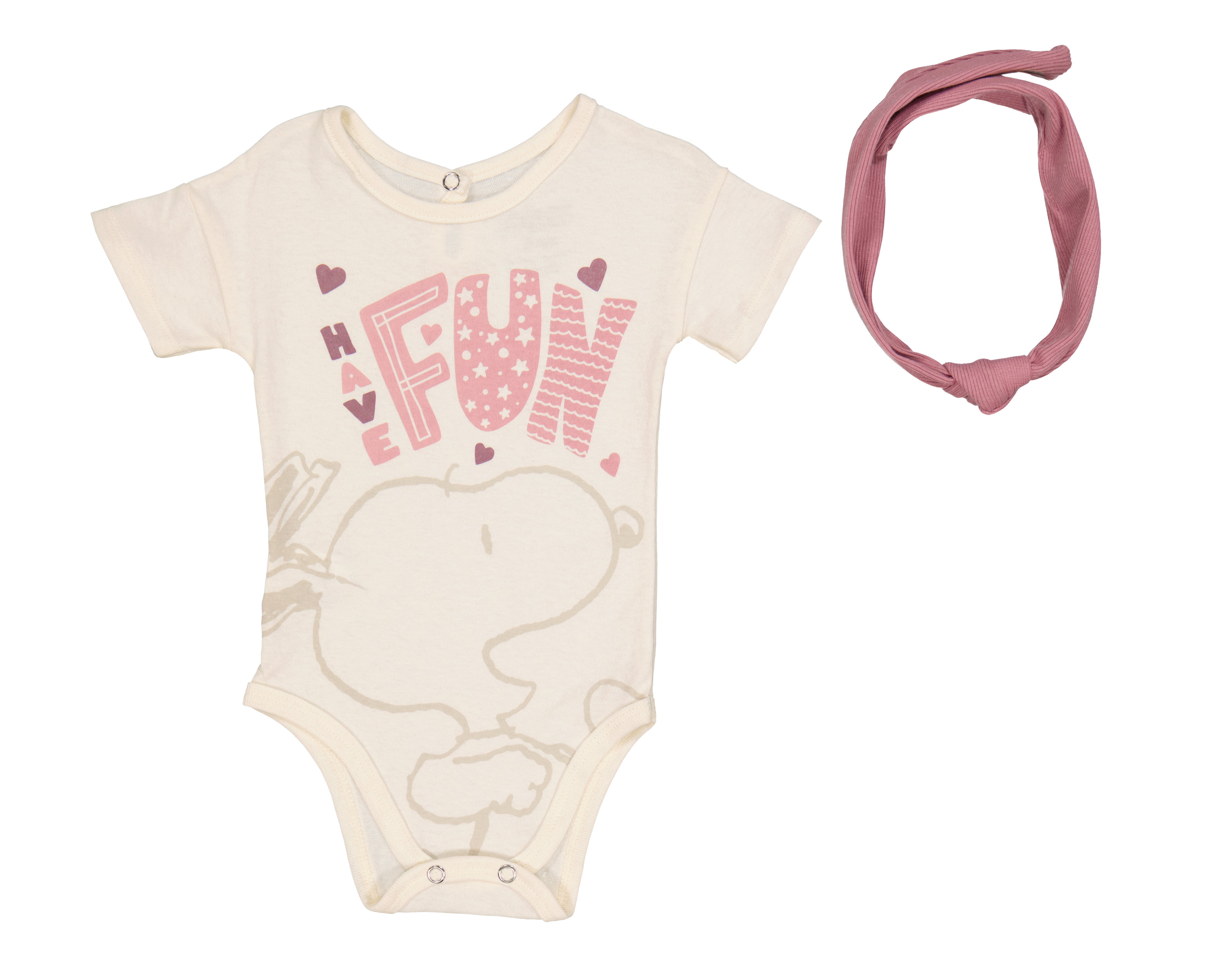 Foto 2 pulgar | Foto 1 | Pañalero para Bebé Niña Peanuts de Algodón