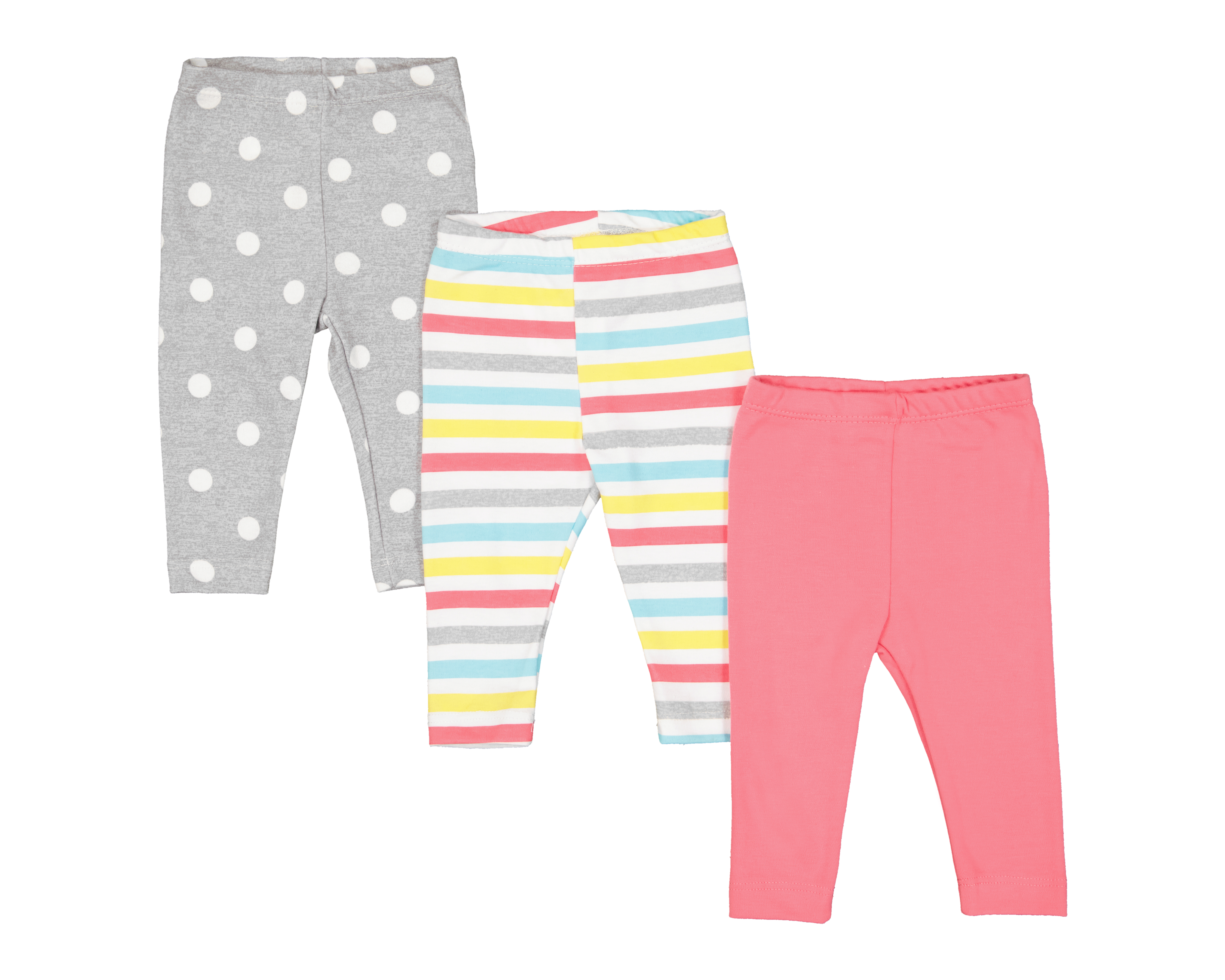 Foto 2 pulgar | Foto 1 | Pantalón para Bebé Niña Baby Colors 3 Piezas