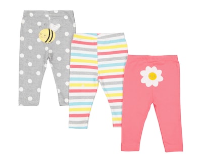 Foto 2 | Foto 2 | Pantalón para Bebé Niña Baby Colors 3 Piezas
