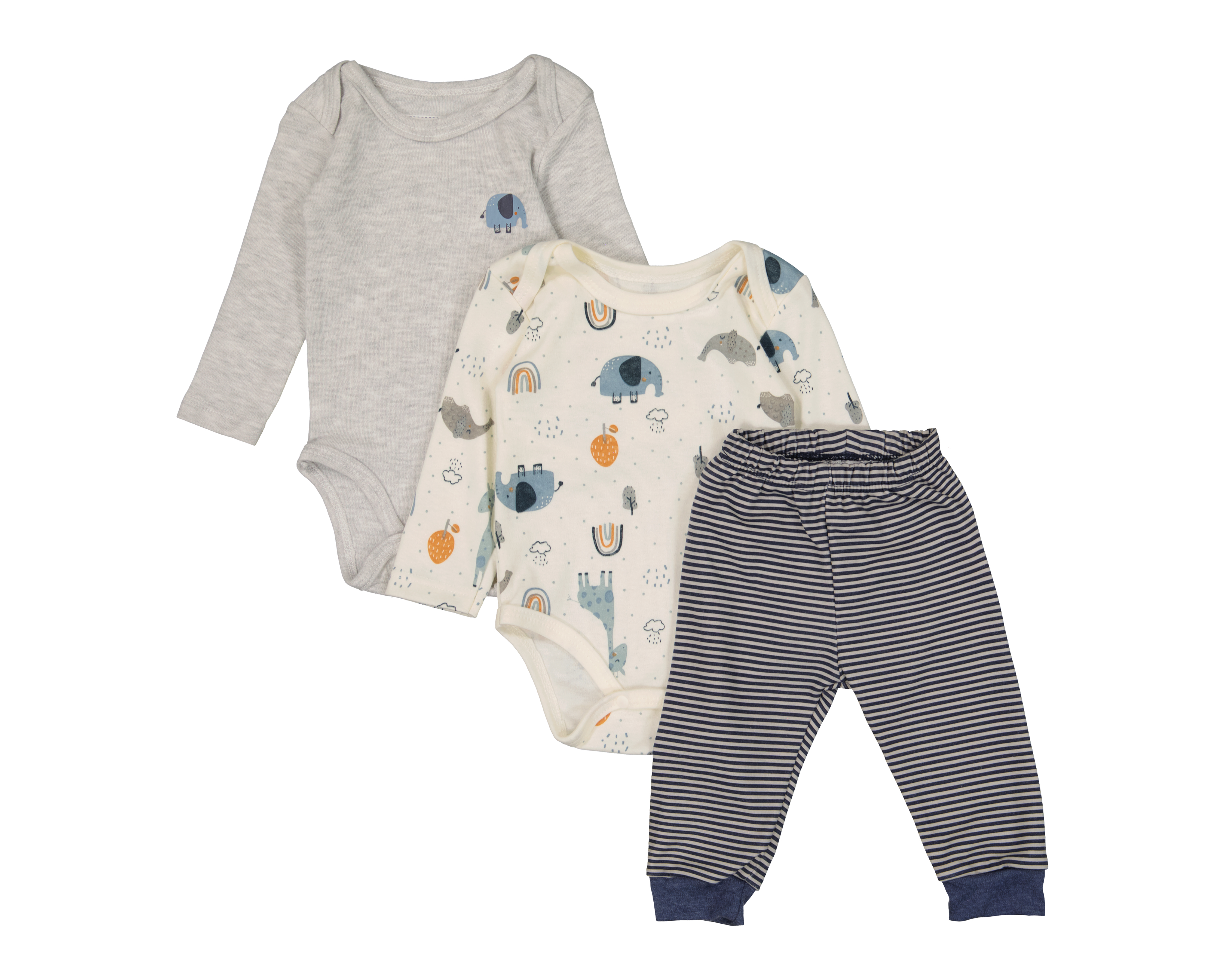 Foto 2 pulgar | Foto 1 | Conjunto para Bebé Niño Baby Circus Estampado 3 Piezas