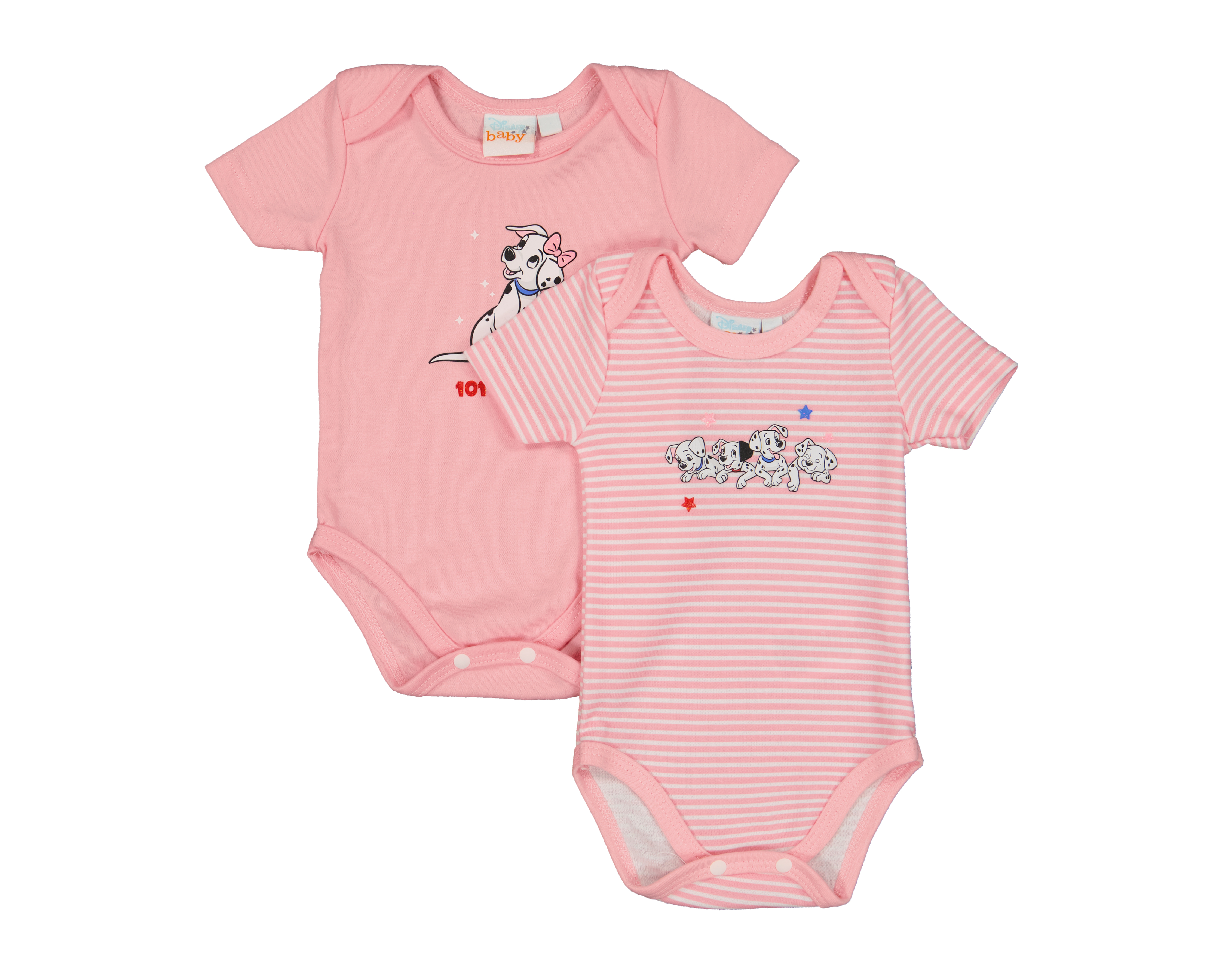 Foto 2 pulgar | Foto 1 | Pañalero para Bebé Niña Disney Baby con Estampado 2 Piezas