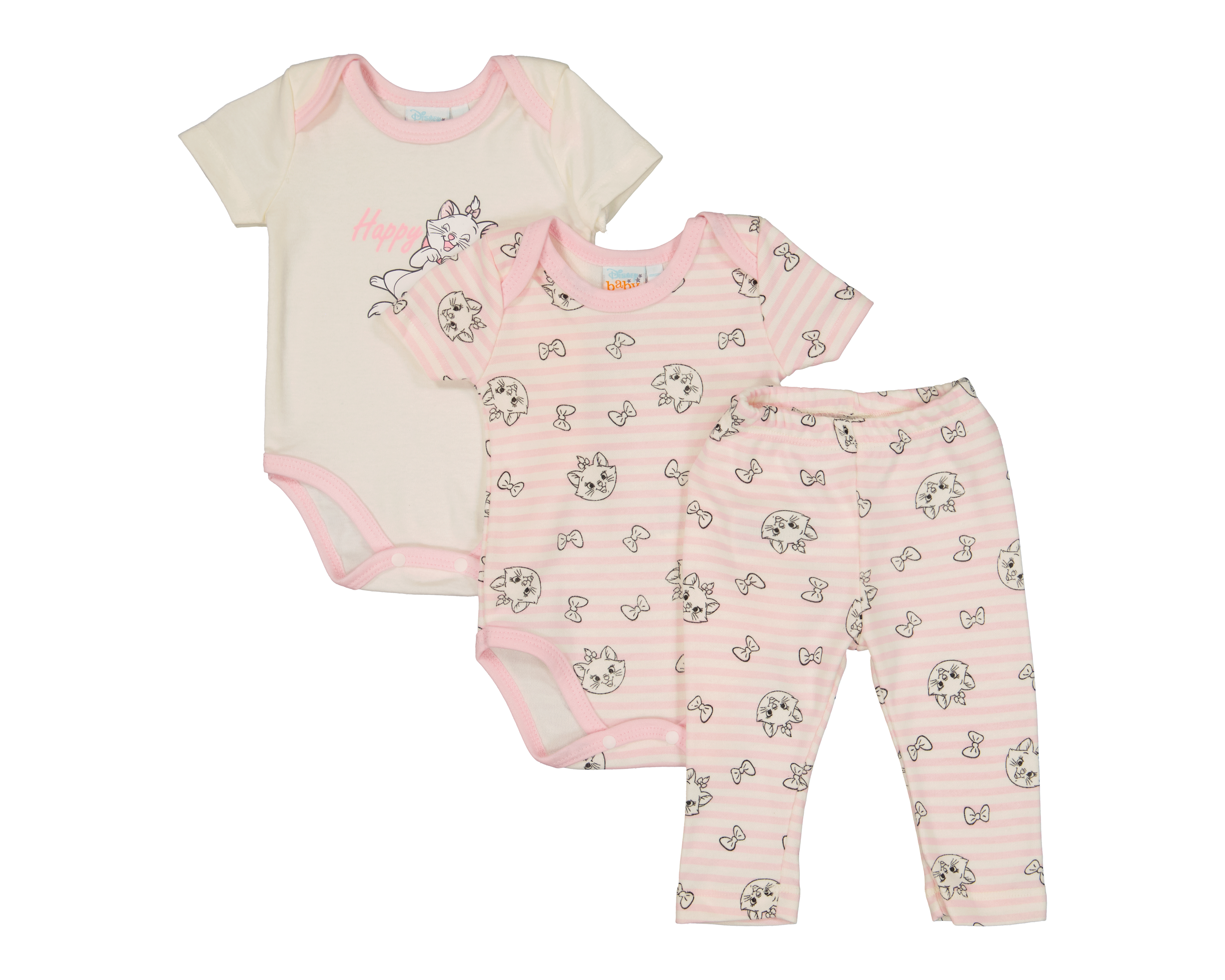 Foto 1 | Foto 1 | Conjunto para Bebé Niña Disney Baby Estampado 3 Piezas