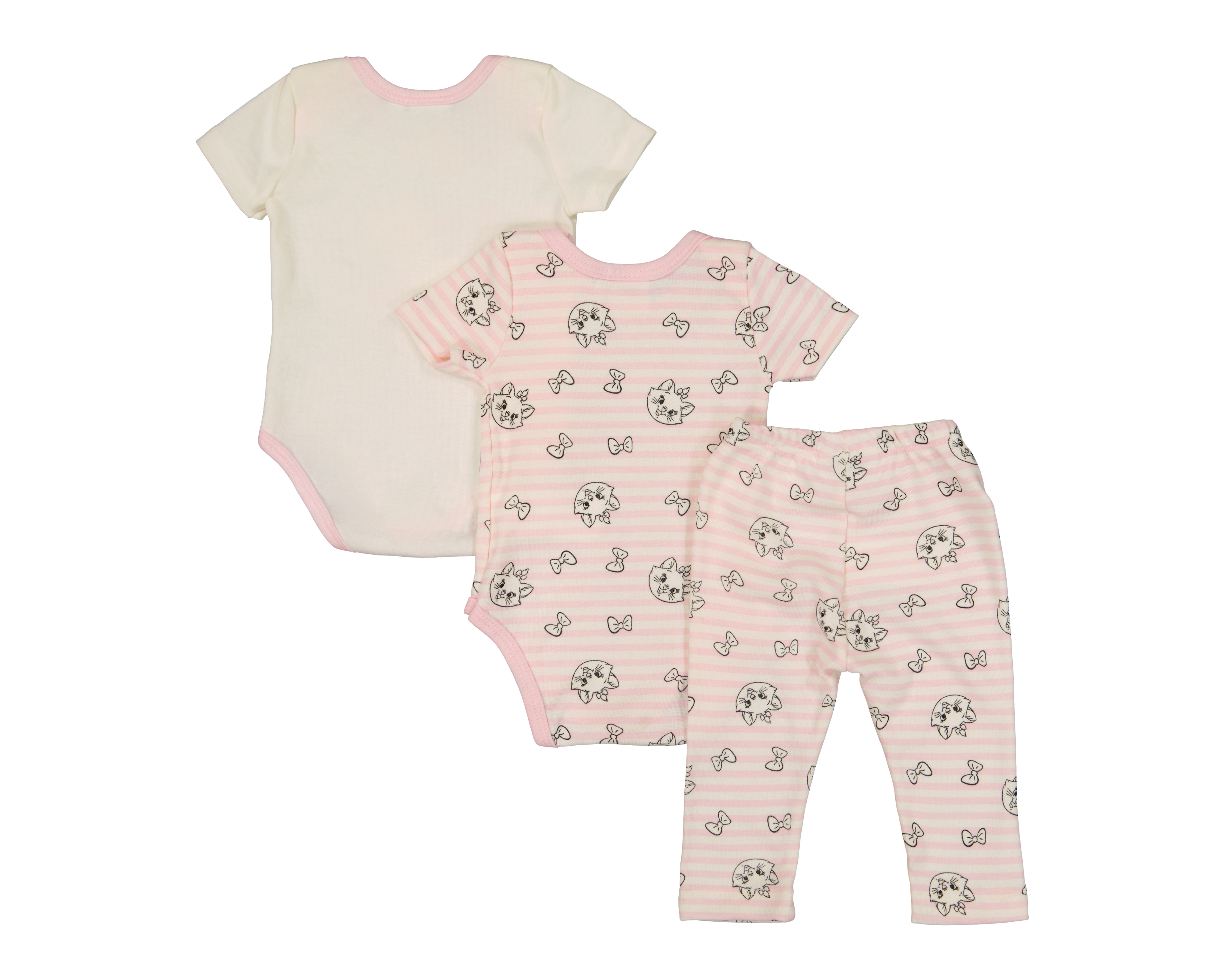 Foto 2 | Foto 2 | Conjunto para Bebé Niña Disney Baby Estampado 3 Piezas