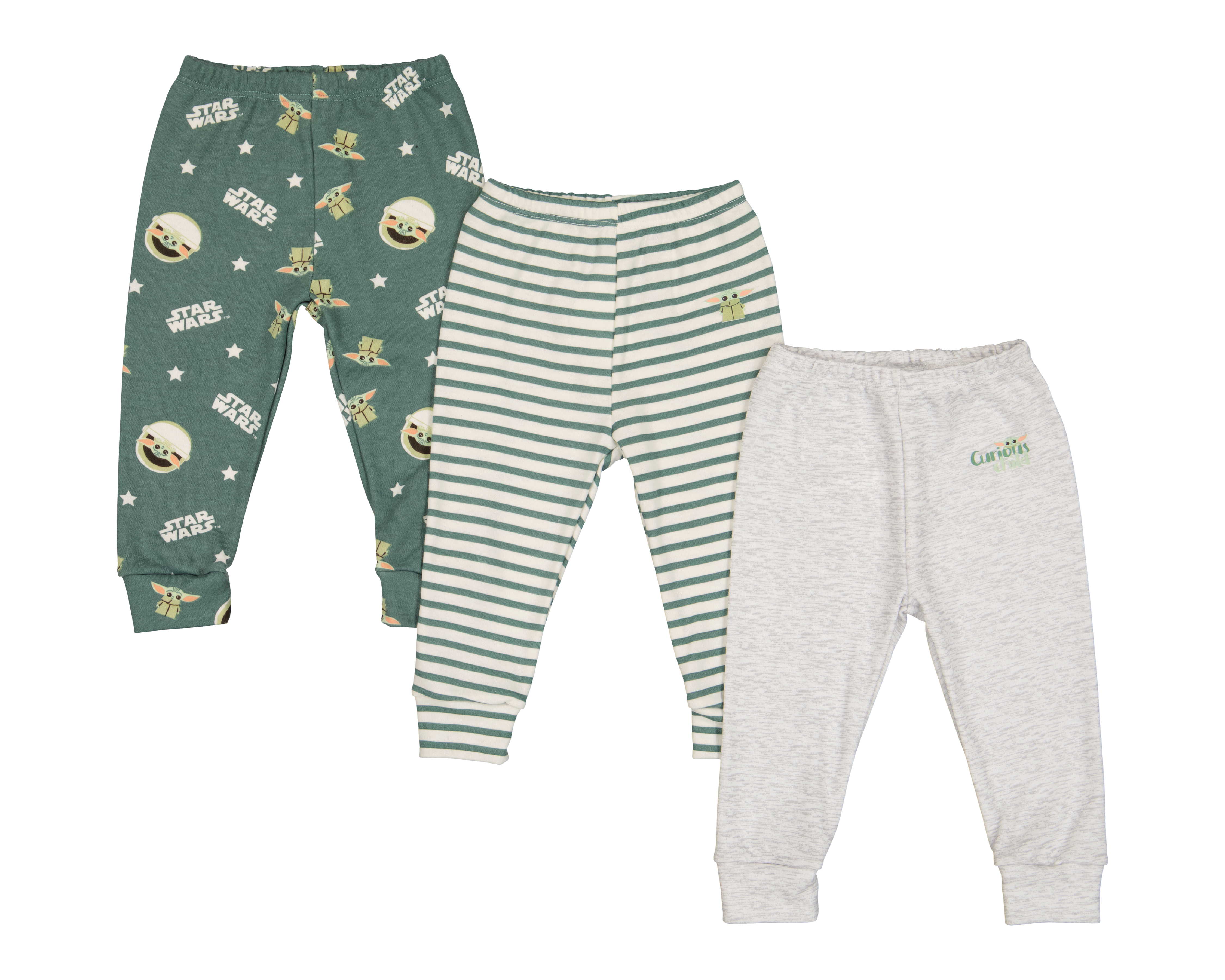 Pantalón para Bebé Niño Disney Baby The Mandalorian 3 Piezas