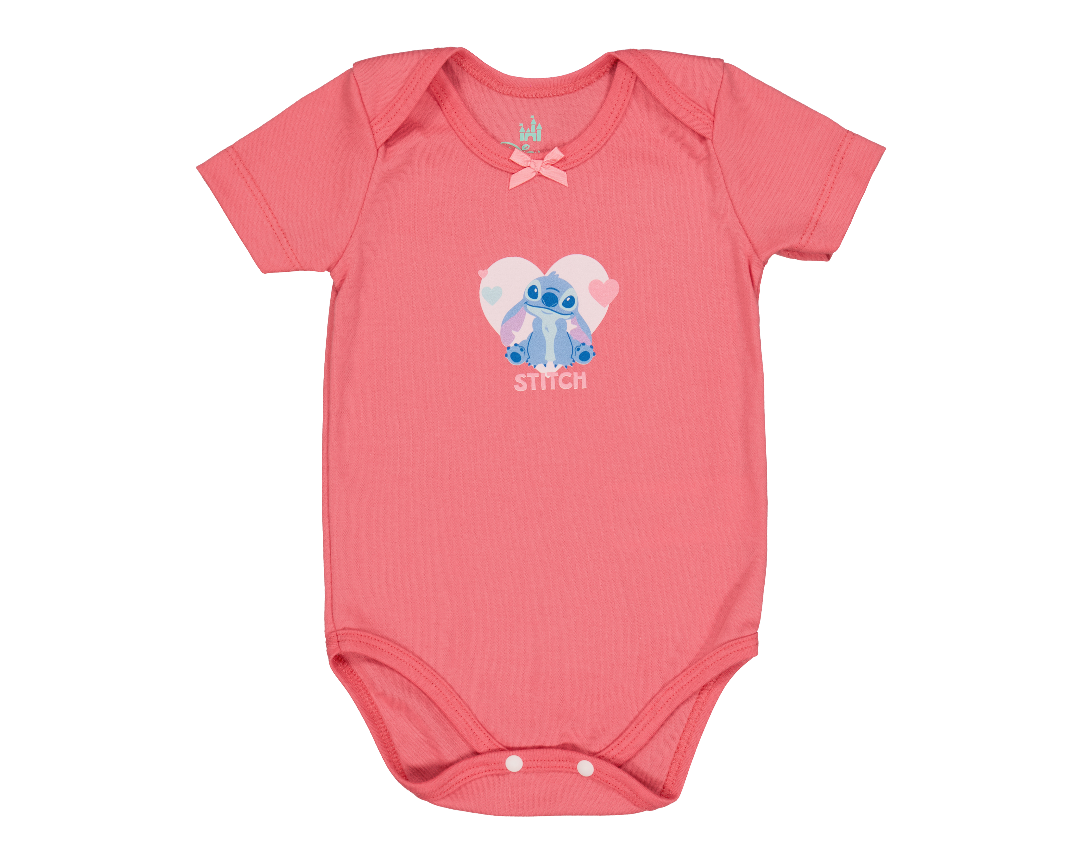 Foto 4 pulgar | Foto 3 | Pañalero para Bebé Niña Disney Baby Lilo & Stitch Rosa