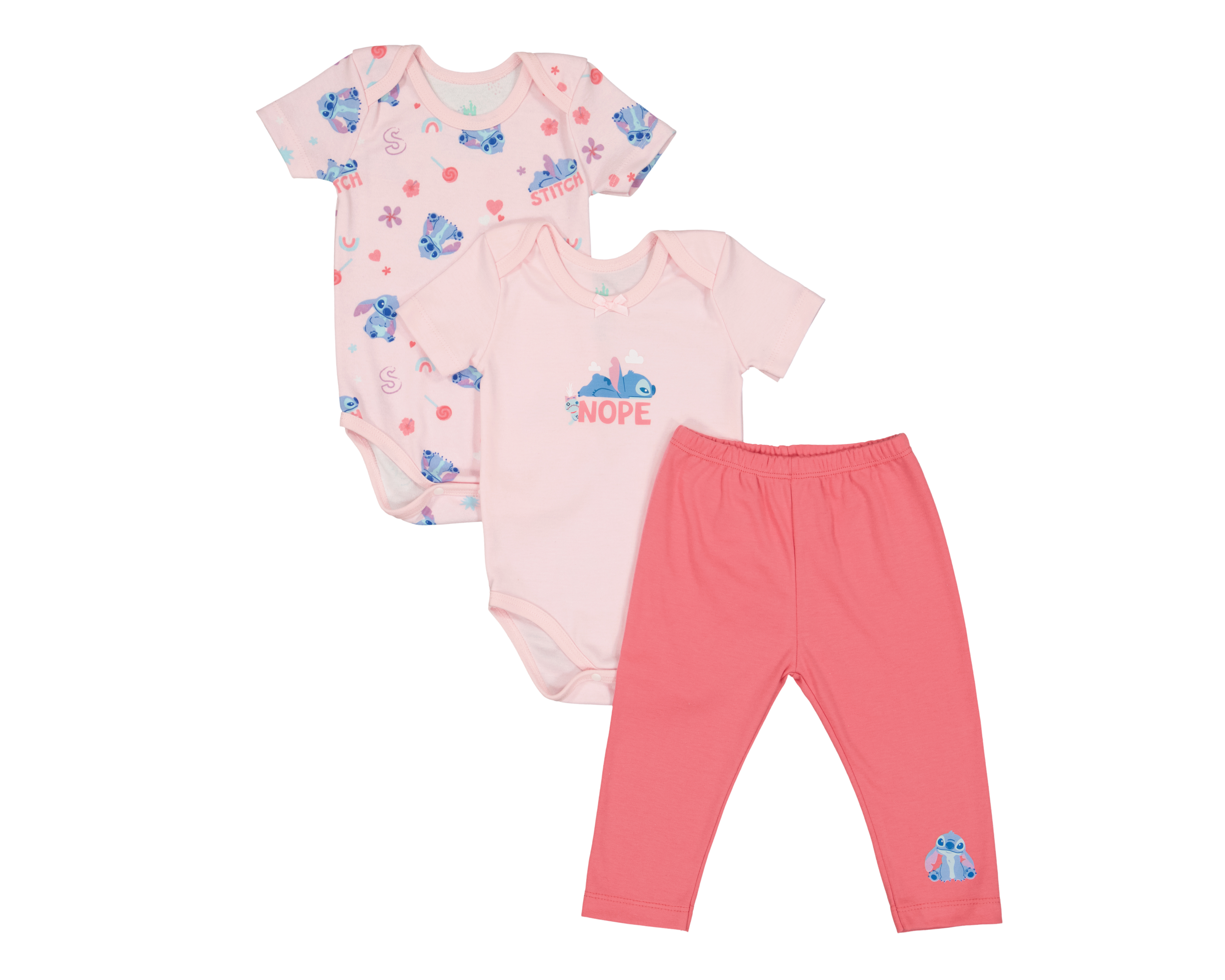 Foto 1 | Foto 1 | Pañalero para Bebé Niña Disney Baby Lilo & Stitch Rosa