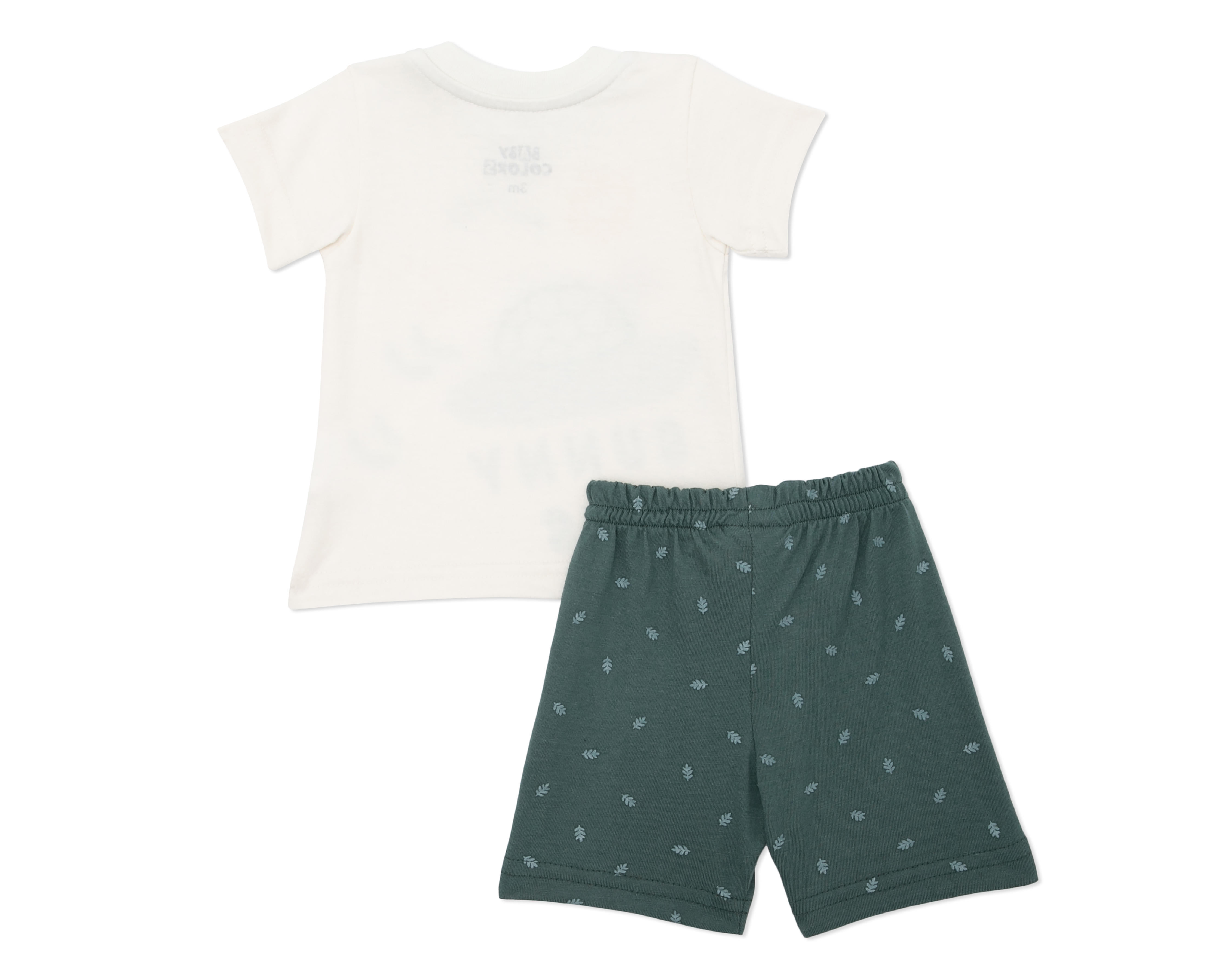 Foto 3 pulgar | Foto 2 | Conjunto para Bebe Niño Baby Colors Estampado 2 Piezas