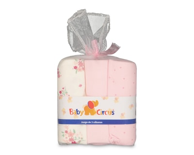 Foto 5 | Foto 5 | Sábana para Bebé Baby Circus Rosa 3 Piezas