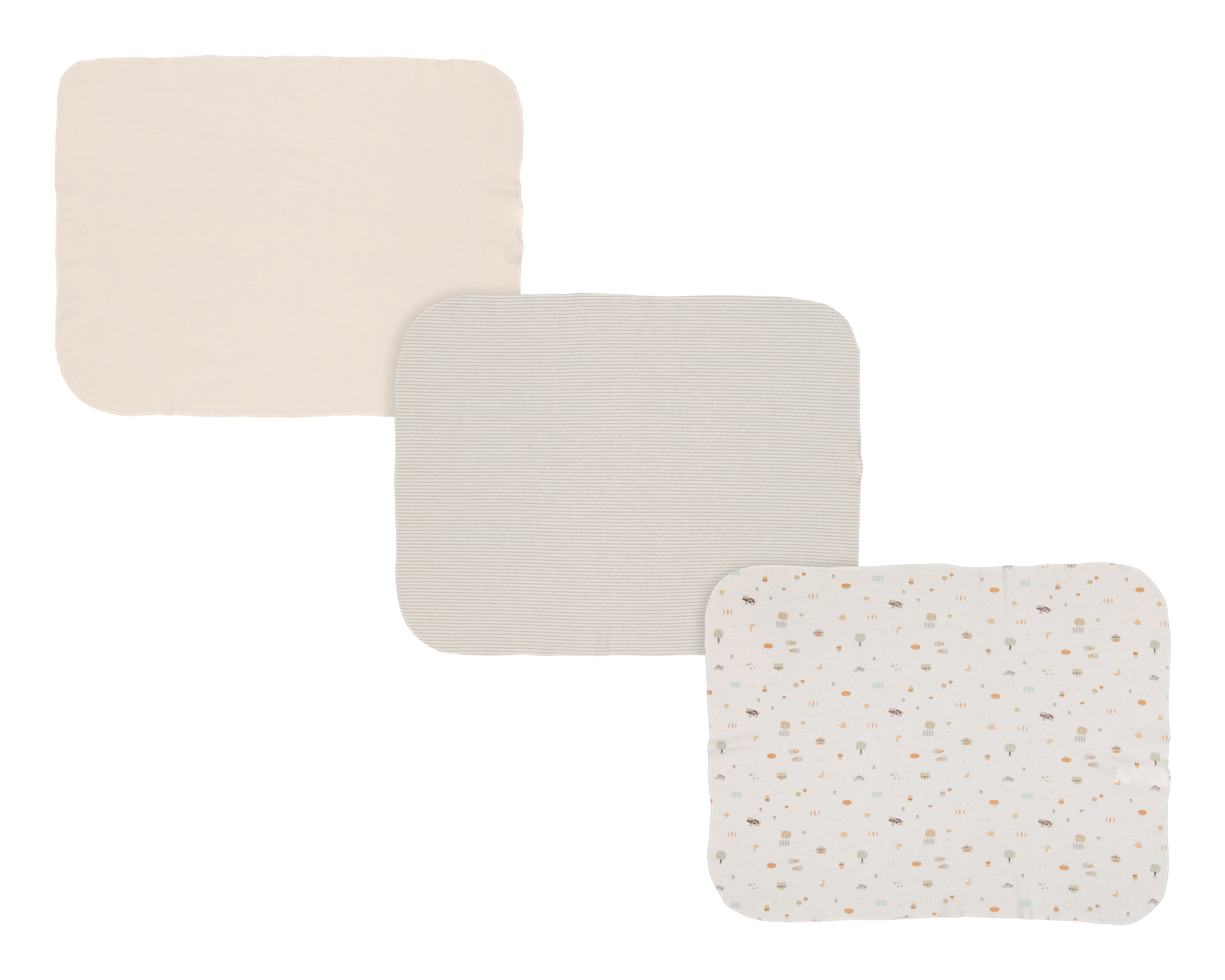 Sábana para Bebé Baby Circus Beige 3 Piezas