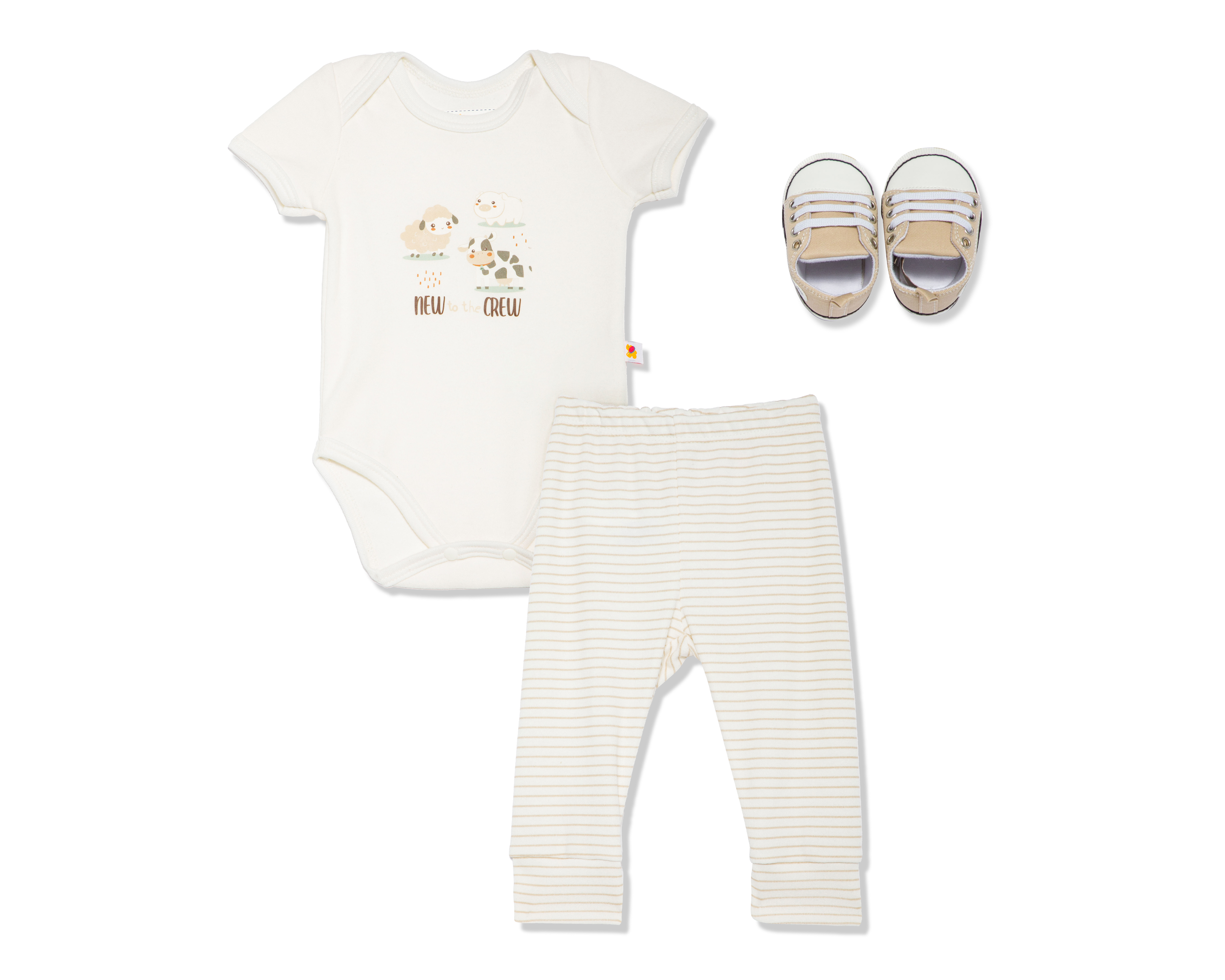 Foto 1 | Foto 1 | Conjunto para Bebé Niño Baby Circus 3 Piezas