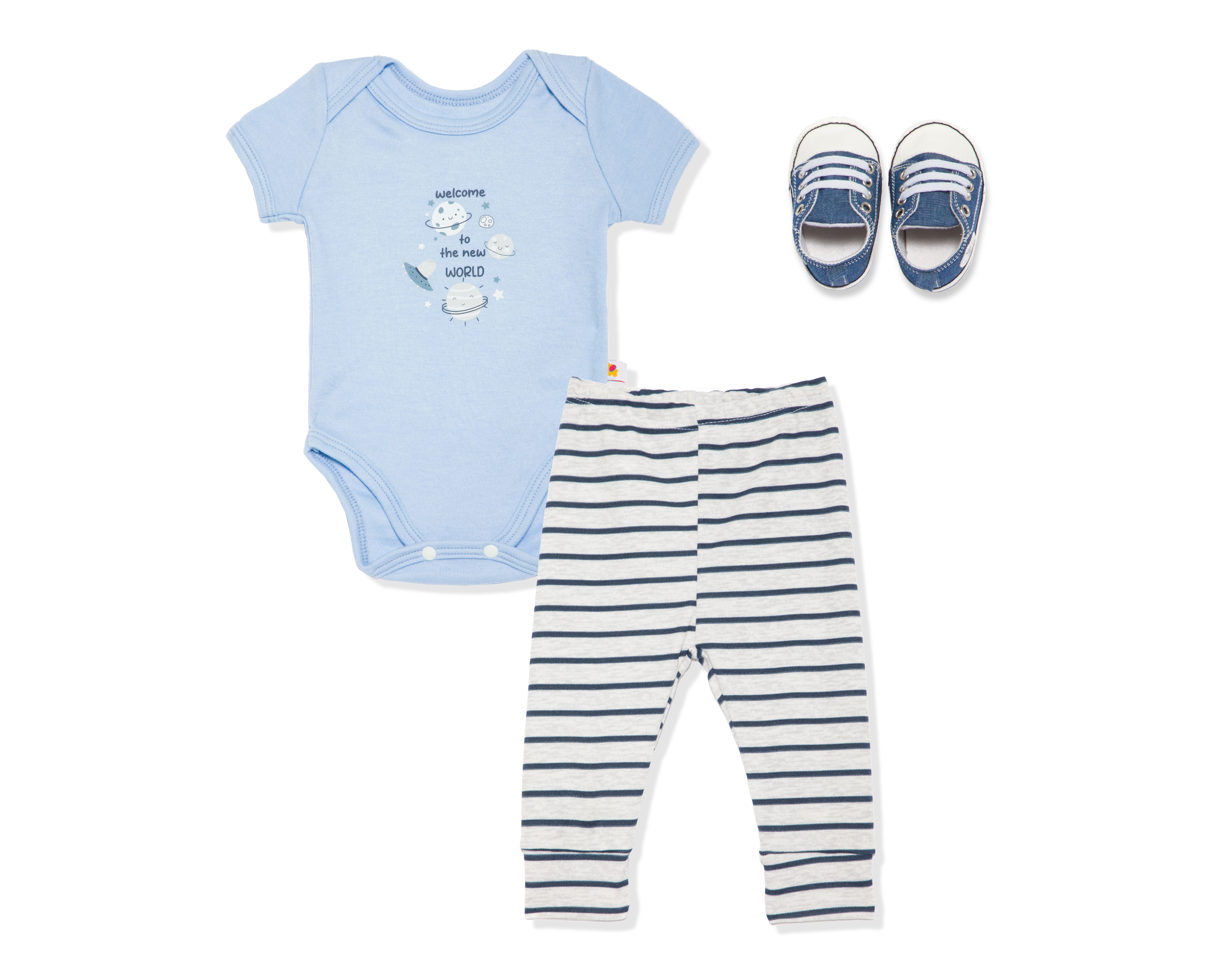 Conjunto para Bebé Niño Baby Circus 3 Piezas