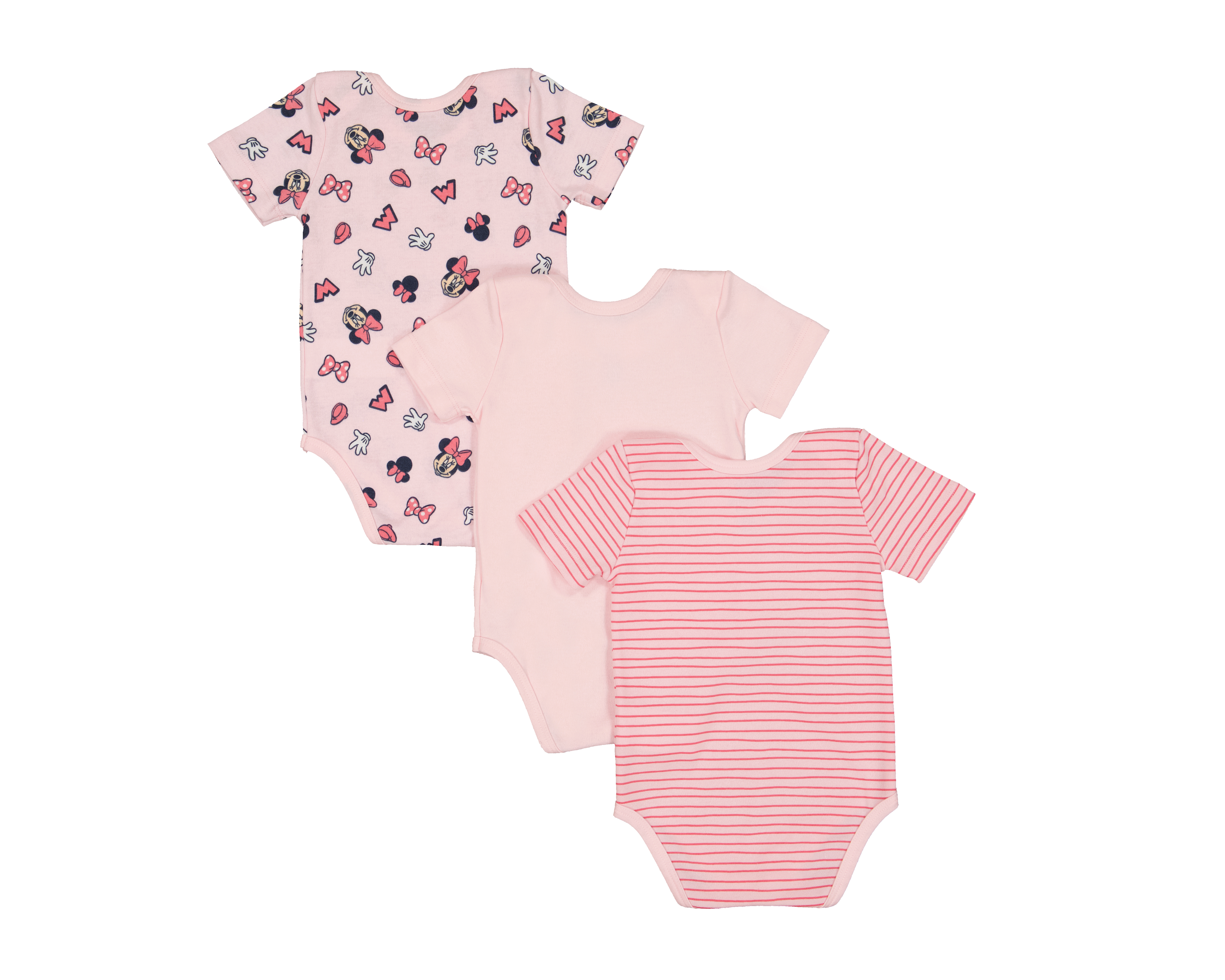 Foto 2 | Foto 2 | Pañalero para Bebé Niña Disney Minnie Mouse con Estampado 3 Piezas