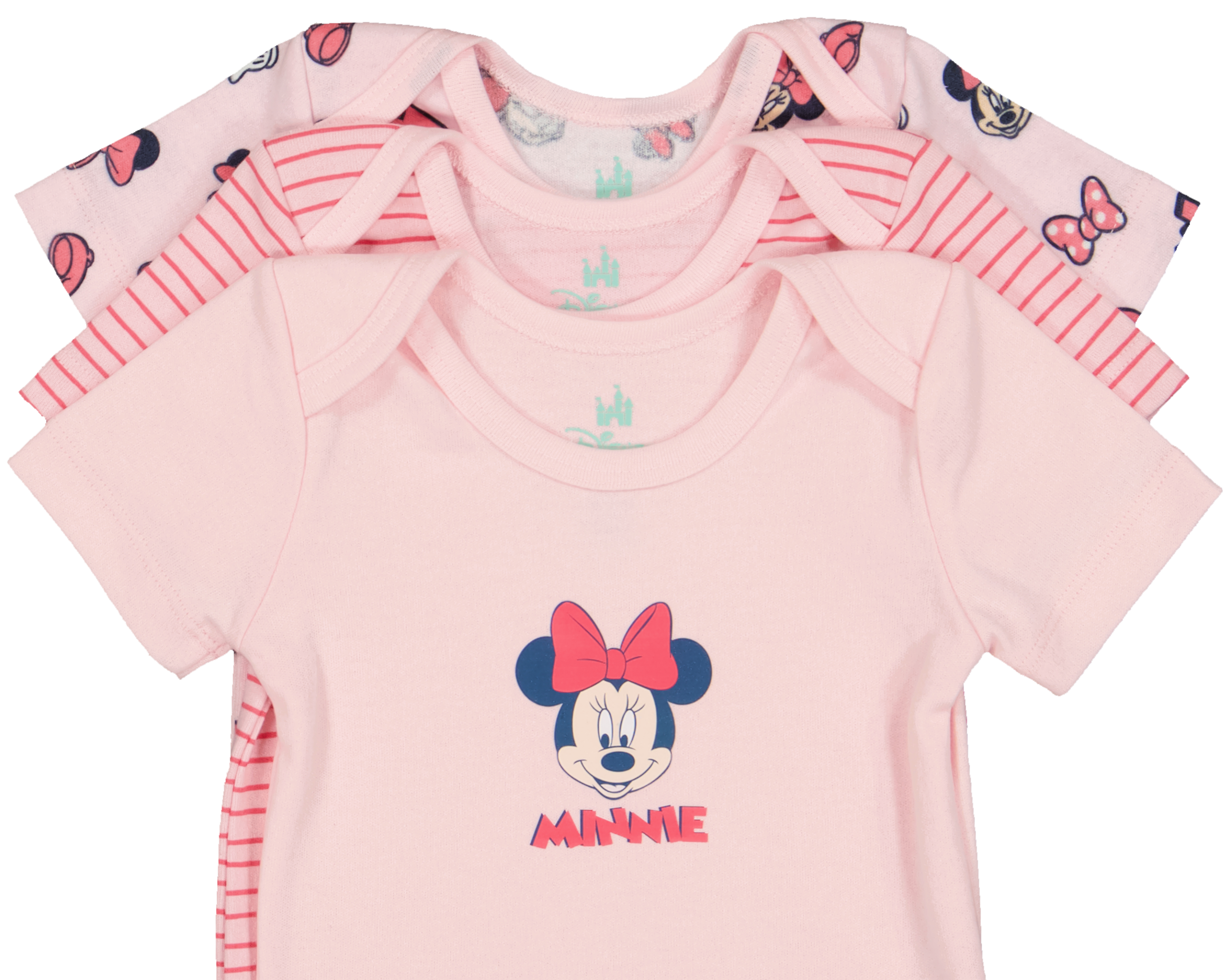 Foto 4 | Foto 4 | Pañalero para Bebé Niña Disney Minnie Mouse con Estampado 3 Piezas