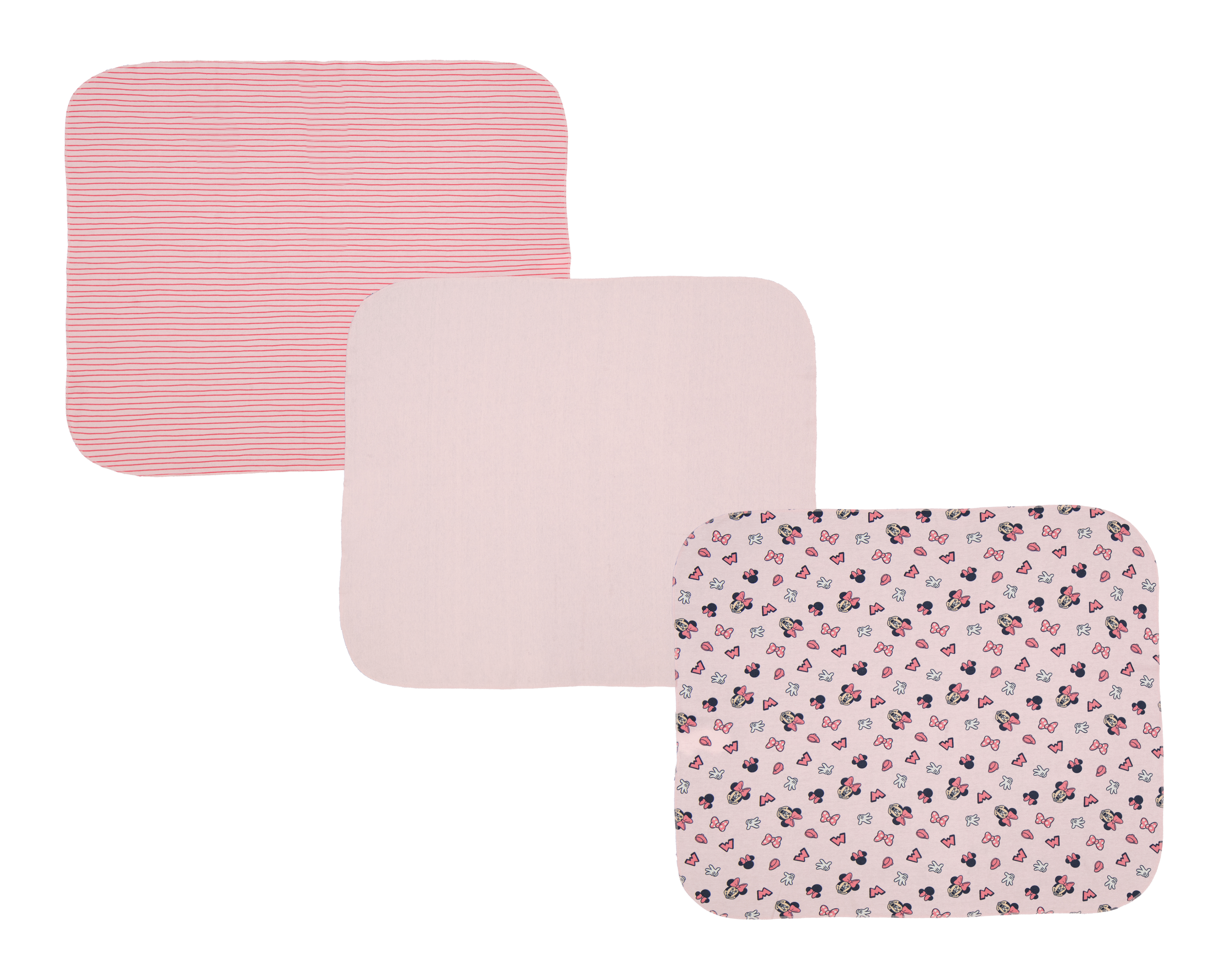 Foto 2 pulgar | Foto 1 | Sábanas para Cuna Disney Minnie Mouse Baby Rosa 3 Piezas