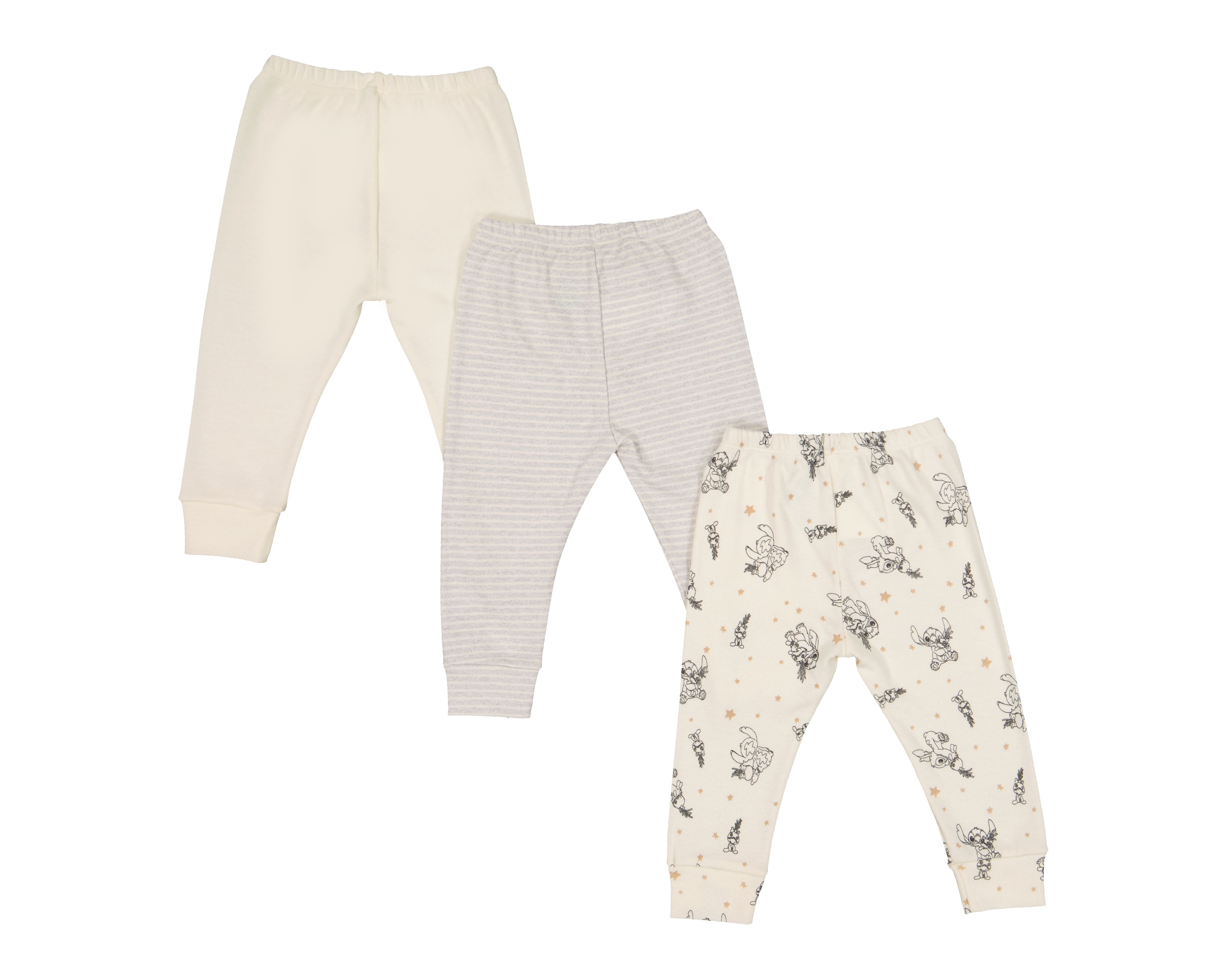 Foto 3 pulgar | Foto 2 | Pantalón para Bebé Disney  Lilo & Stitch con Estampado 3 Piezas