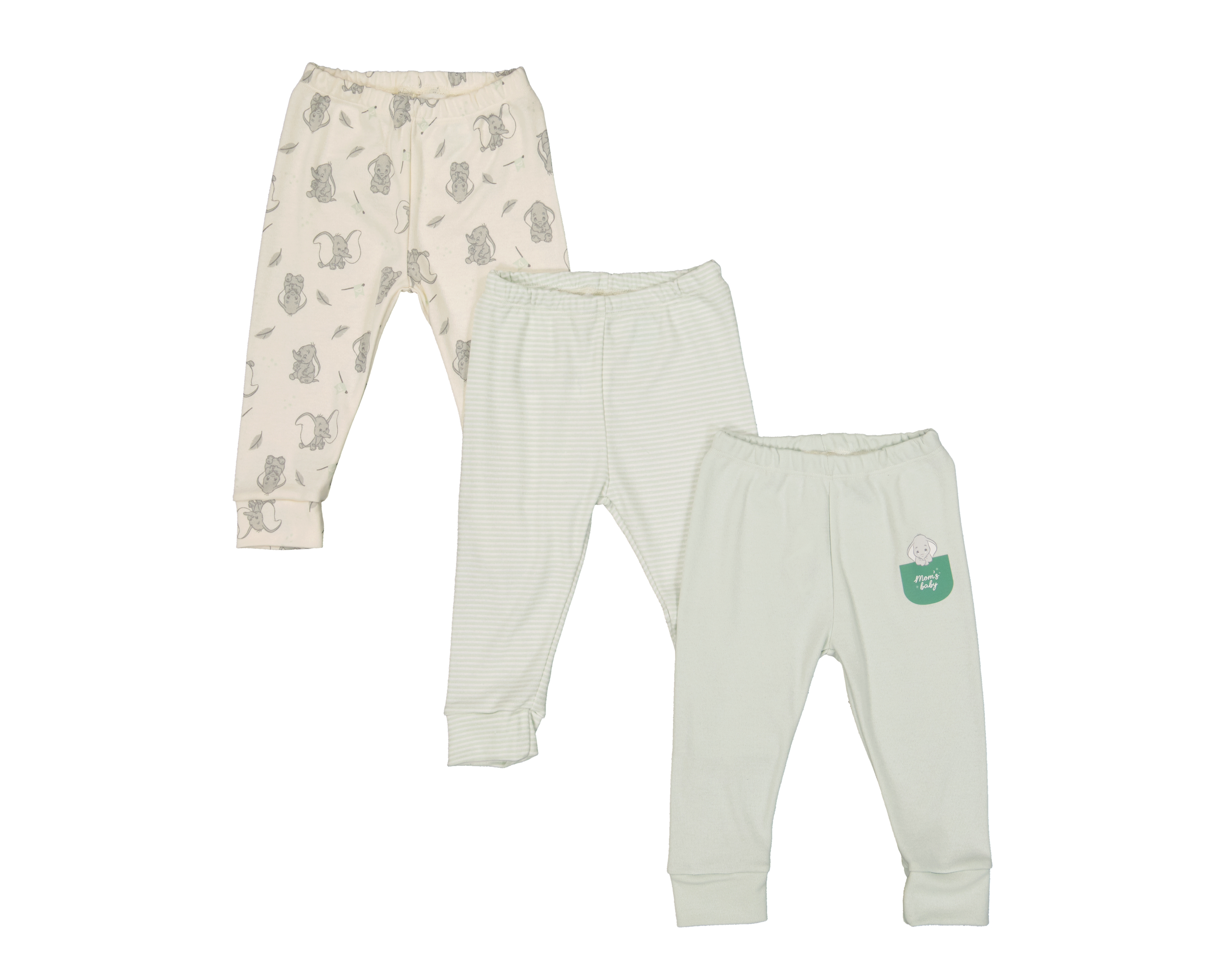 Foto 2 pulgar | Foto 1 | Pantalón para Bebé Niño Disney Baby con Estampado 3 Piezas