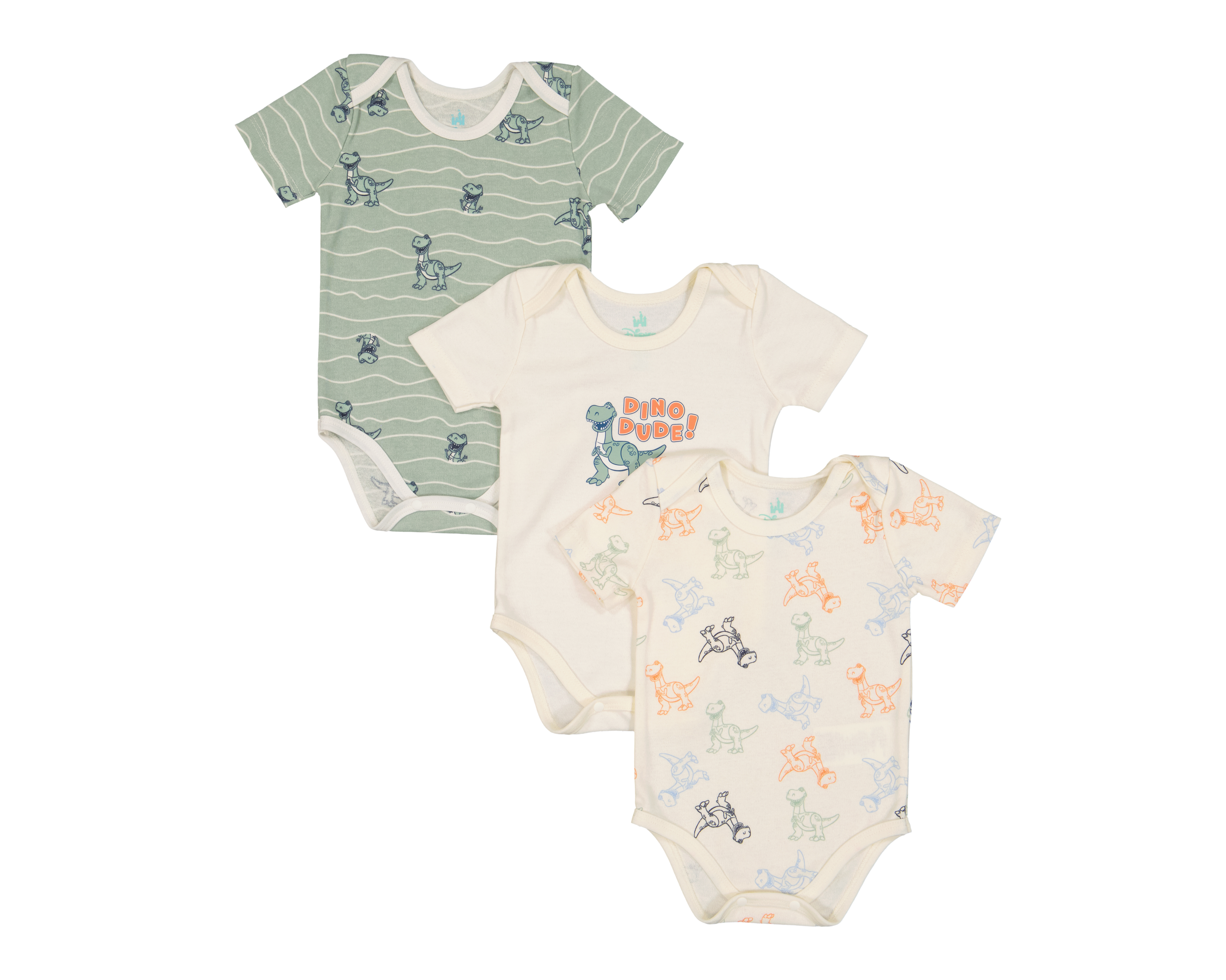 Pañalero para Bebé Niño Disney Baby con Estampado 3 Piezas