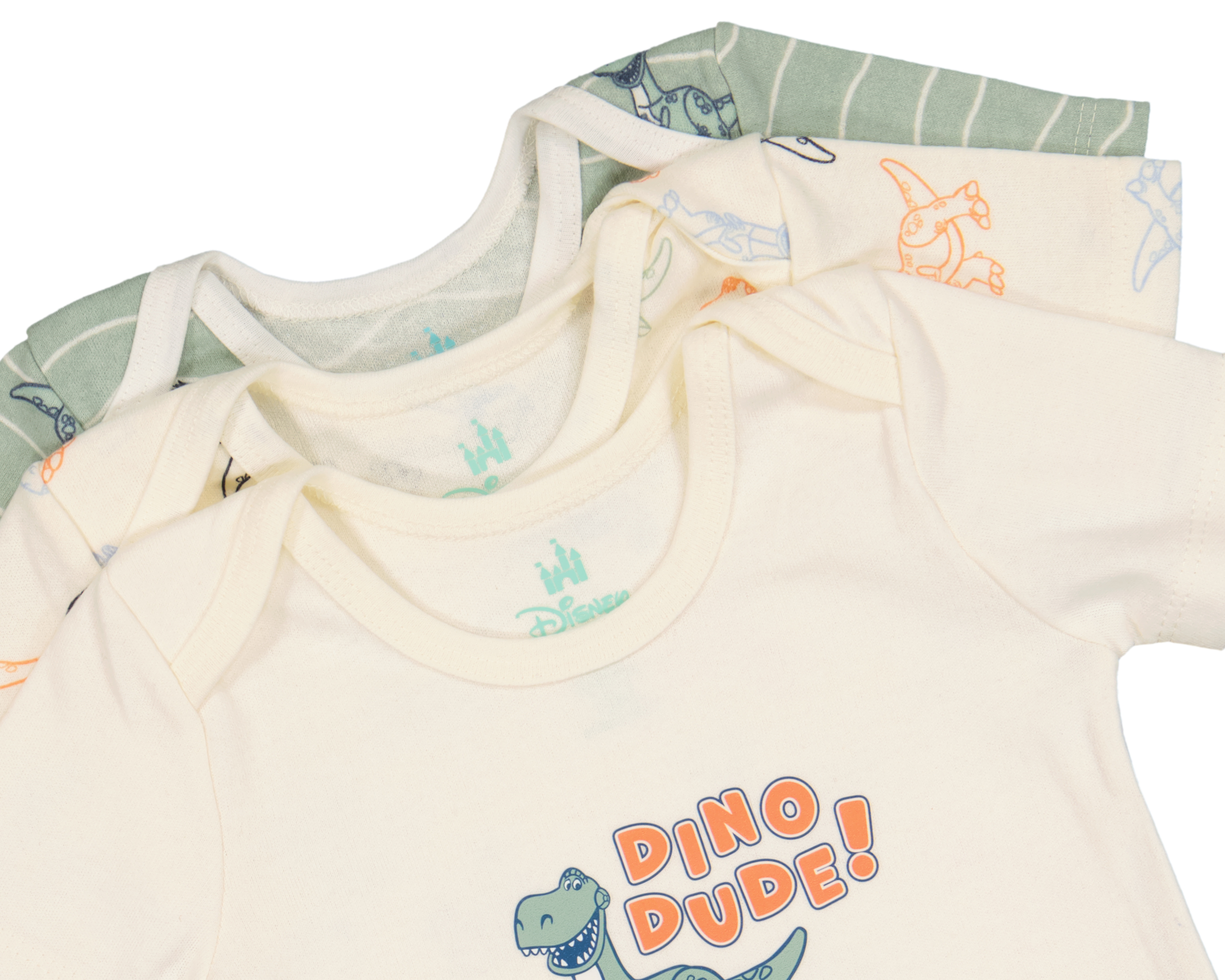 Foto 5 pulgar | Foto 4 | Pañalero para Bebé Niño Disney Baby con Estampado 3 Piezas