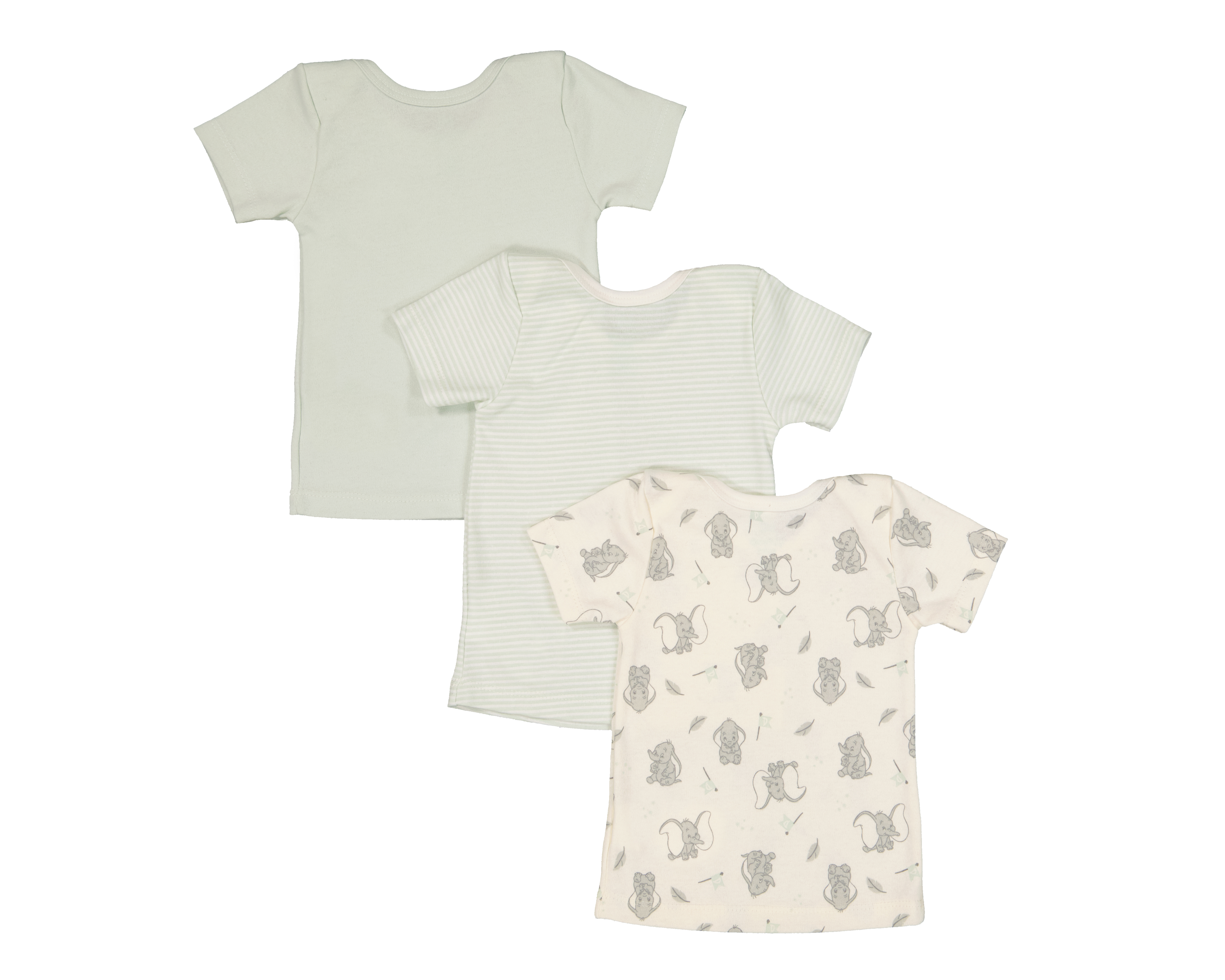 Foto 3 pulgar | Foto 2 | Camiseta para Bebé Disney Baby Multicolor 3 Piezas