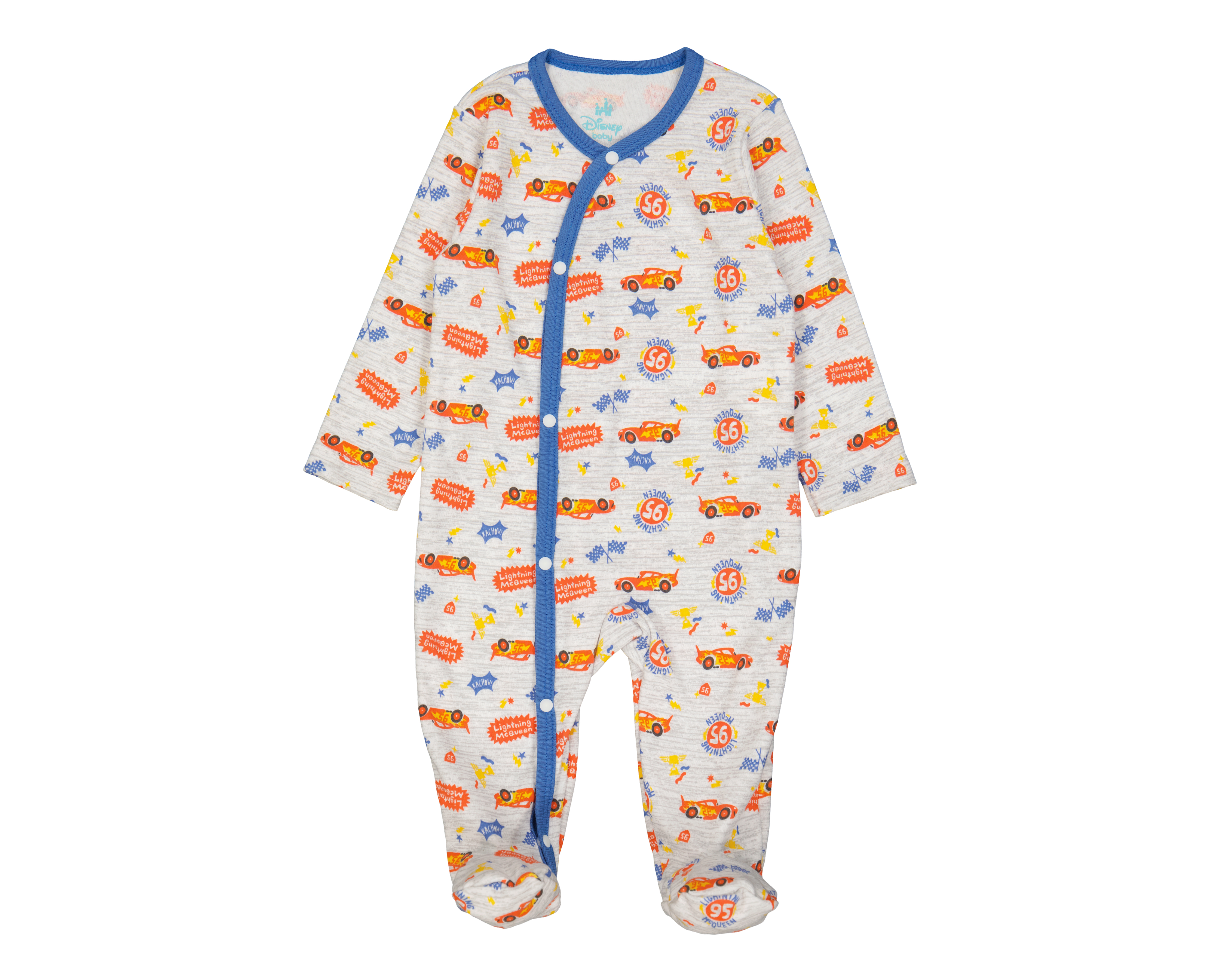 Foto 2 pulgar | Foto 1 | Mameluco para Bebé Niño Disney Baby Cars