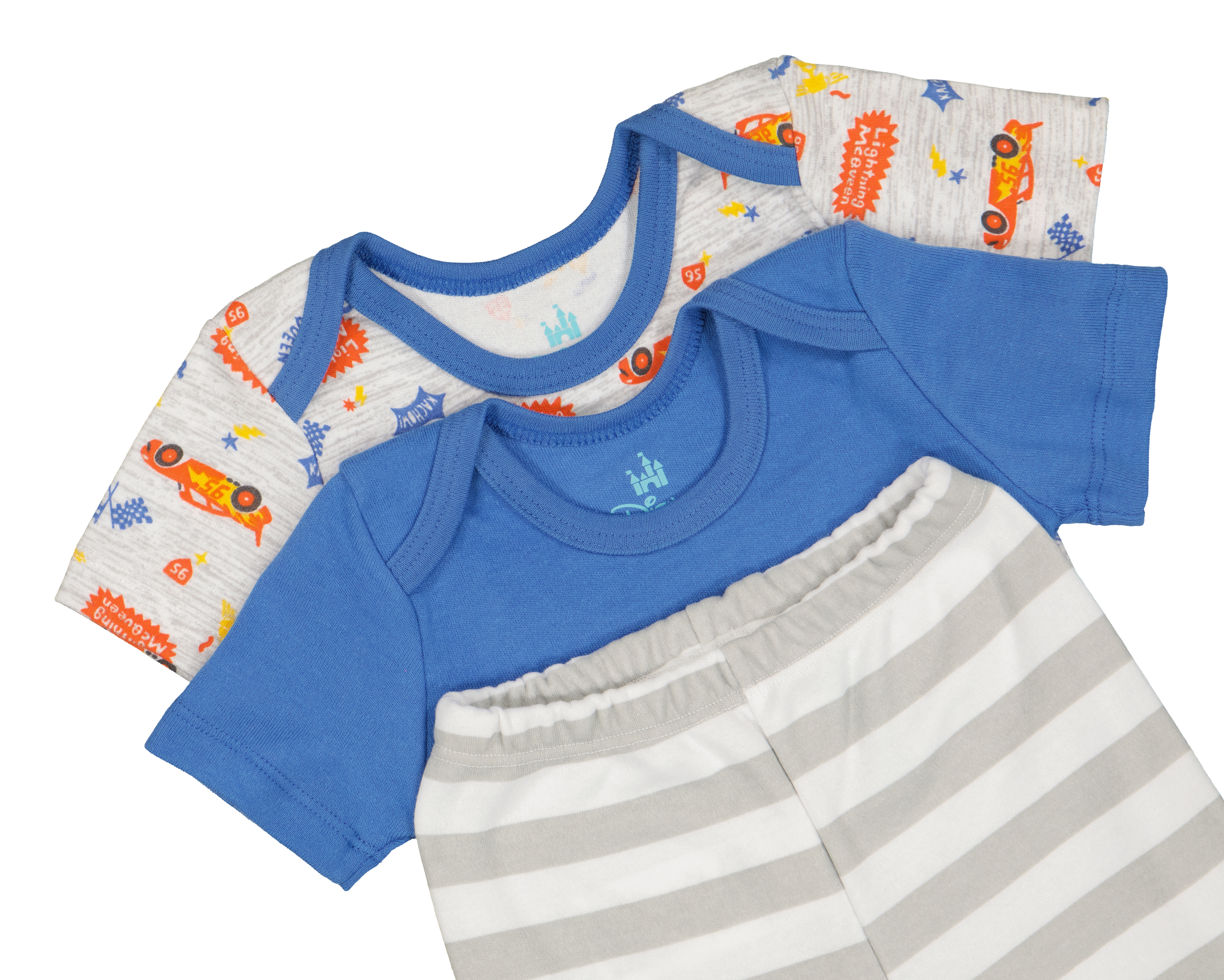 Foto 6 pulgar | Foto 5 | Pañalero para Bebé Niño Disney Baby Cars 3 Piezas