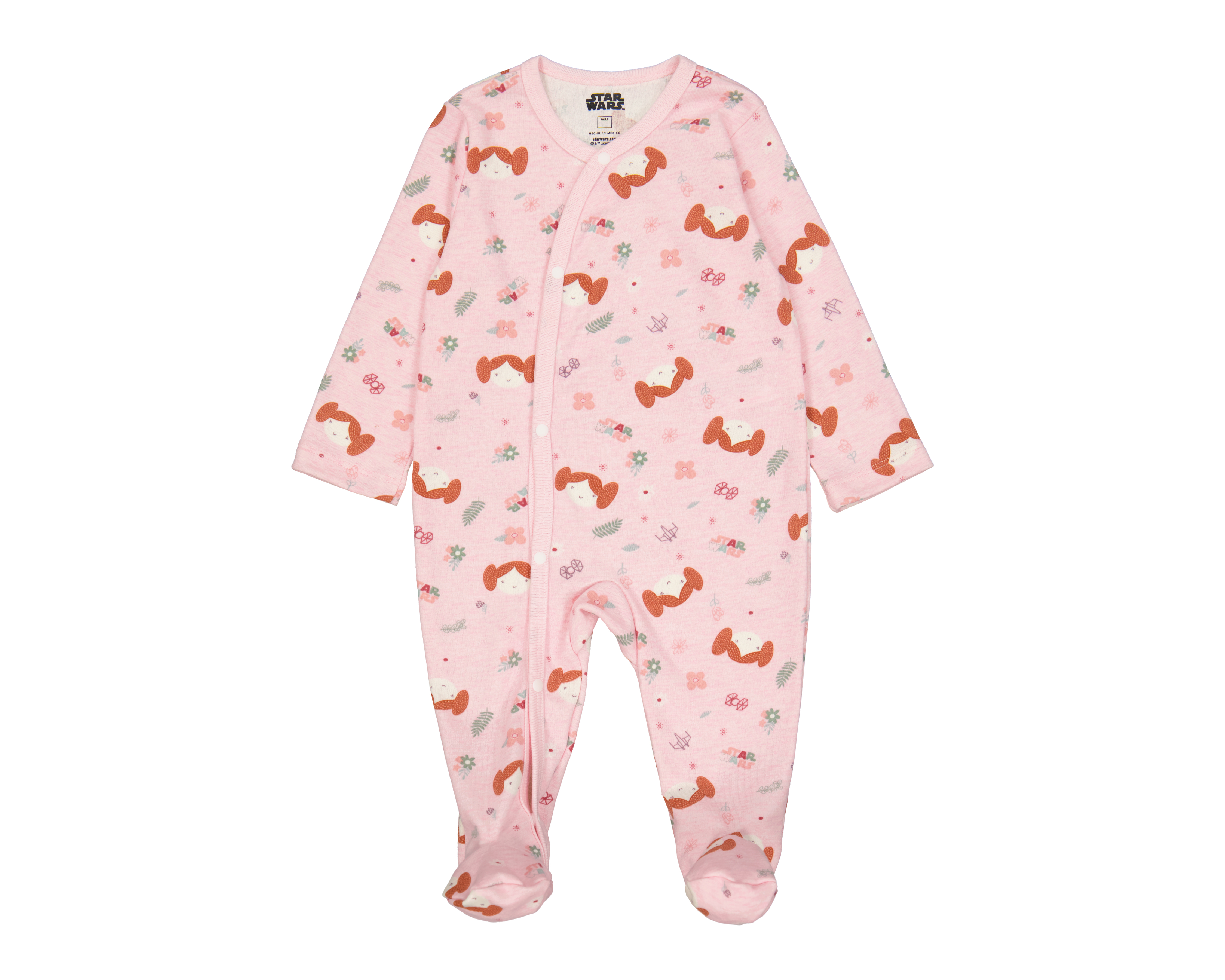 Foto 2 pulgar | Foto 1 | Mameluco para Bebé Niña Disney Baby con Estampado