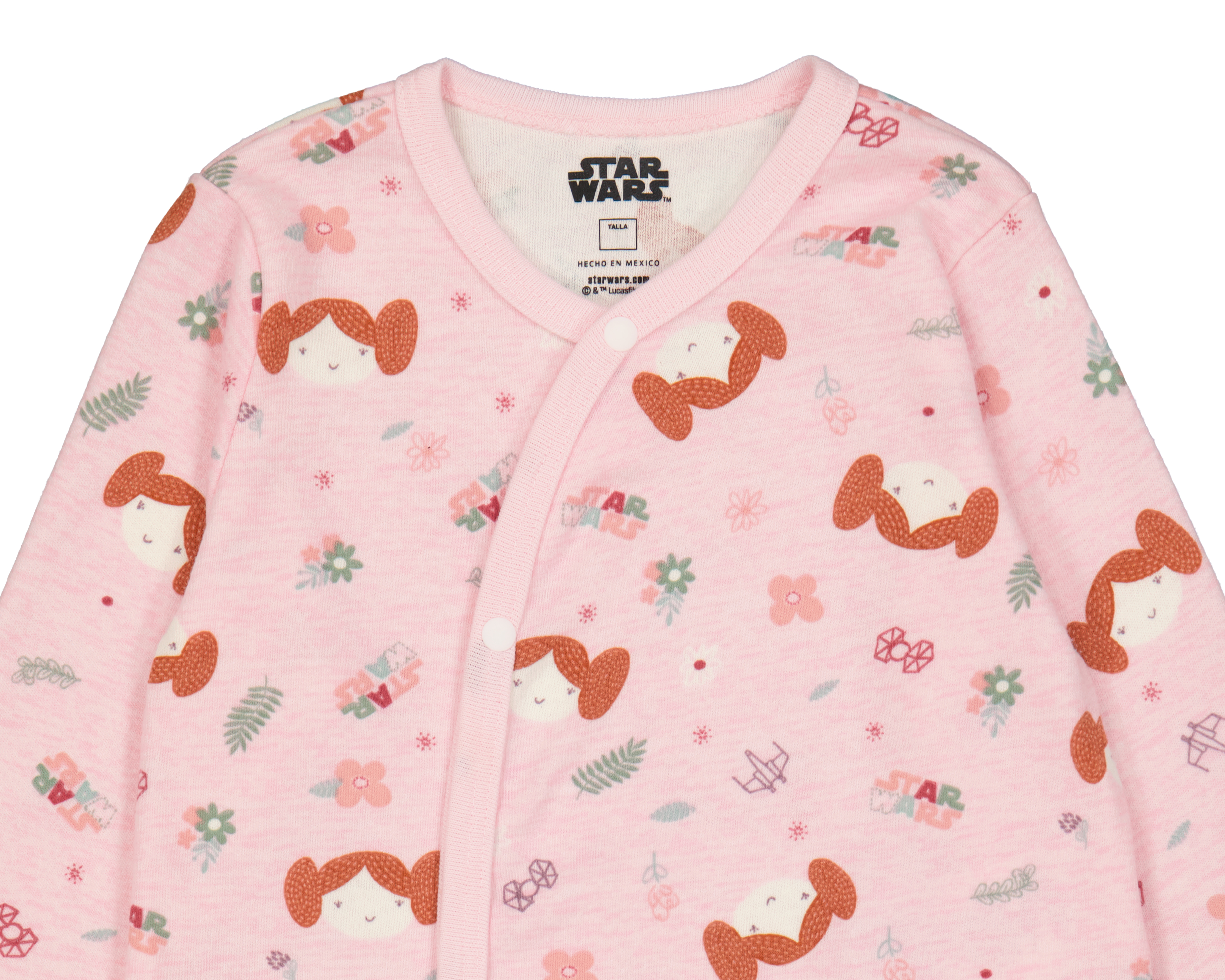 Foto 4 pulgar | Foto 3 | Mameluco para Bebé Niña Disney Baby con Estampado