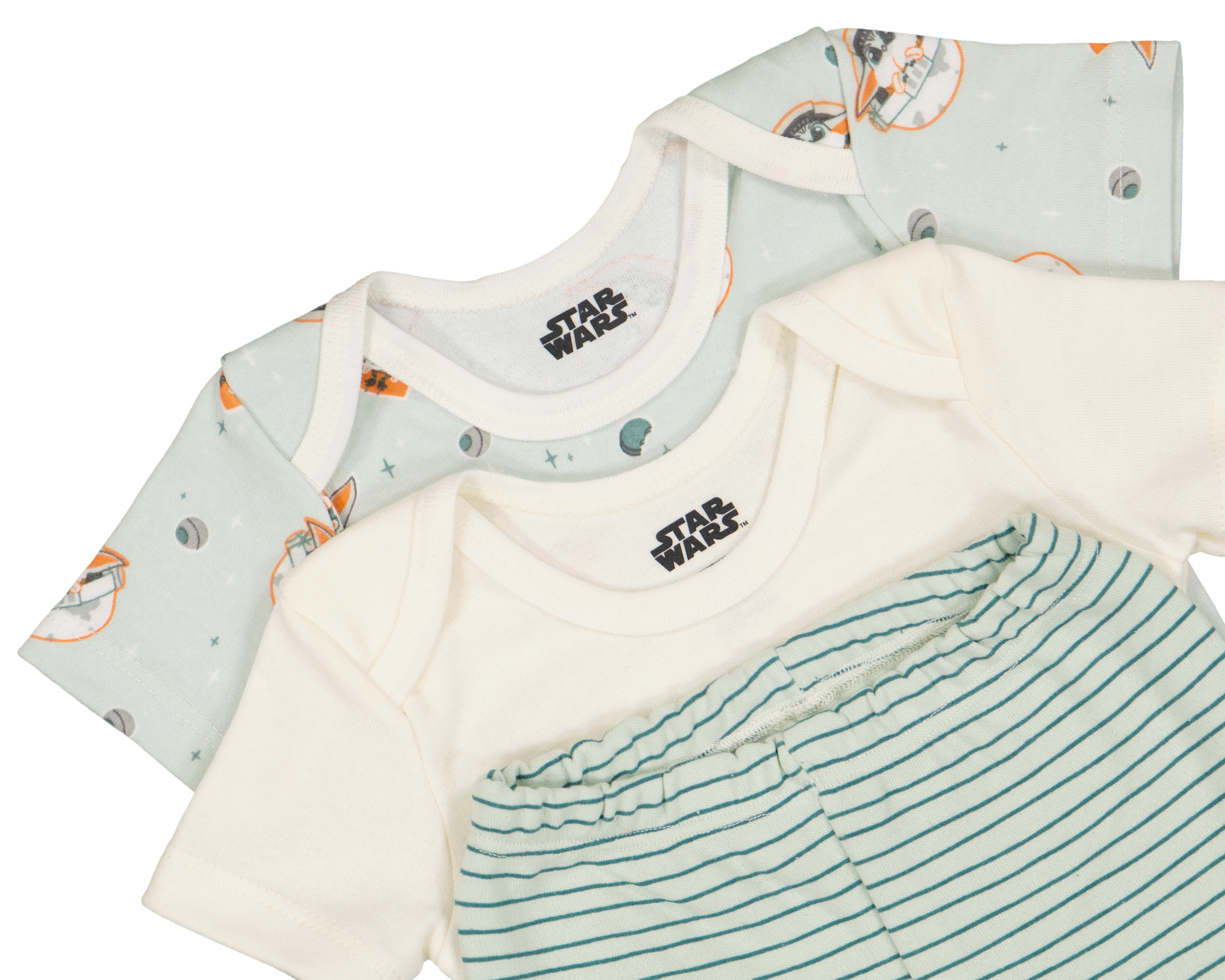 Foto 5 | Foto 5 | Pañaleros para Bebé Niño Disney Baby Grogu 3 Piezas