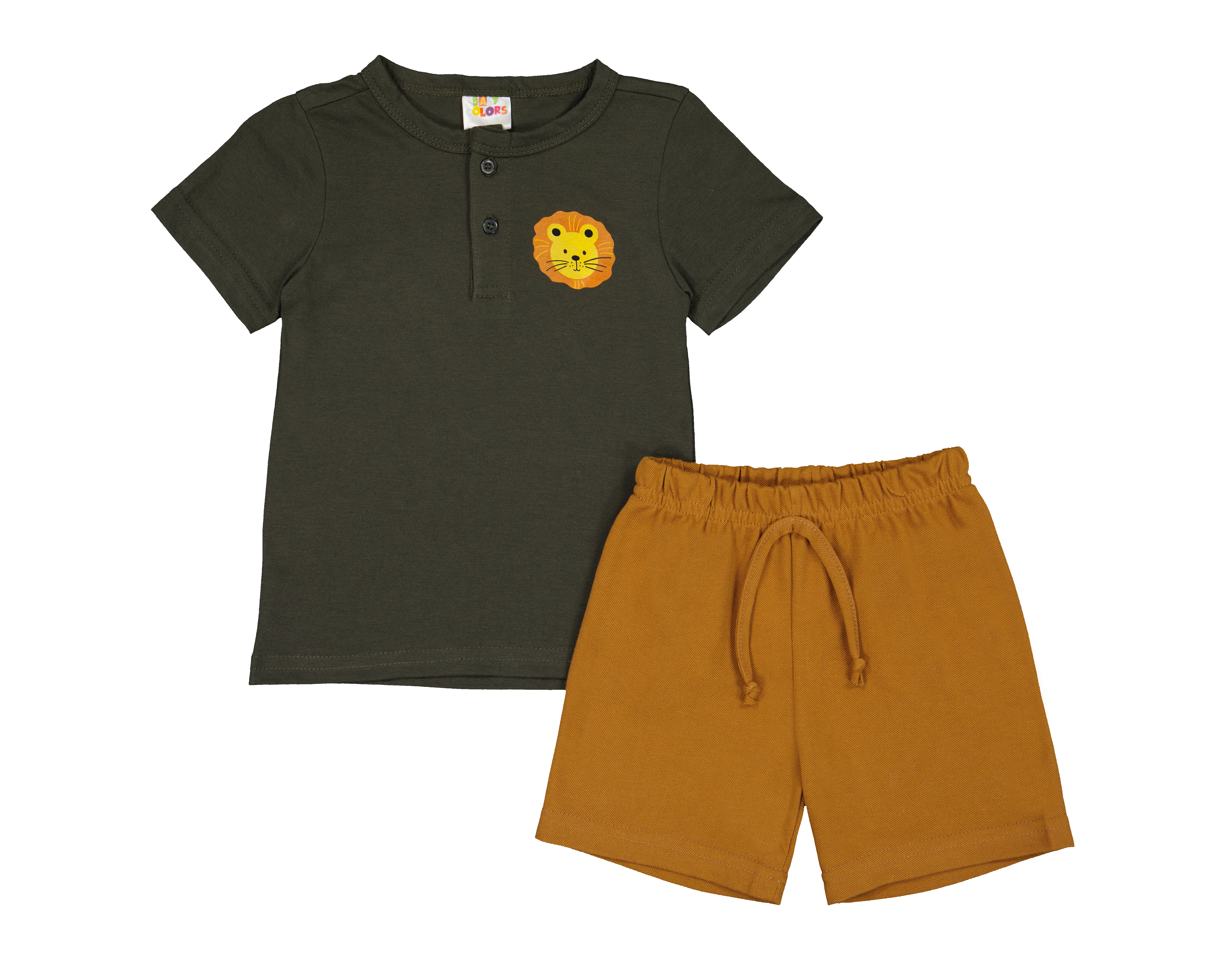 Playera y Short para Bebé Niño Baby Colors