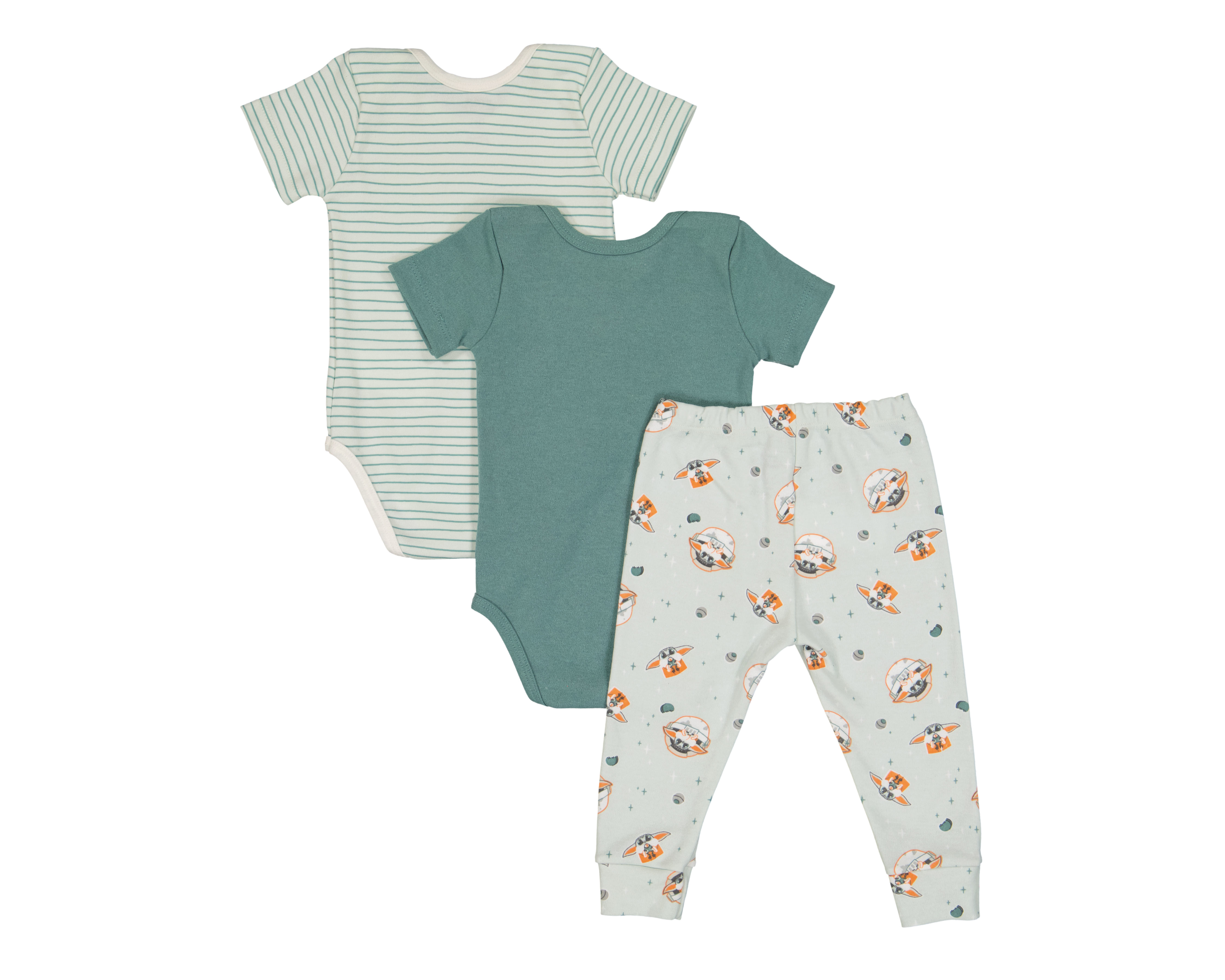 Foto 3 pulgar | Foto 2 | Pañaleros para Bebé Disney Baby Grogu 3 Piezas