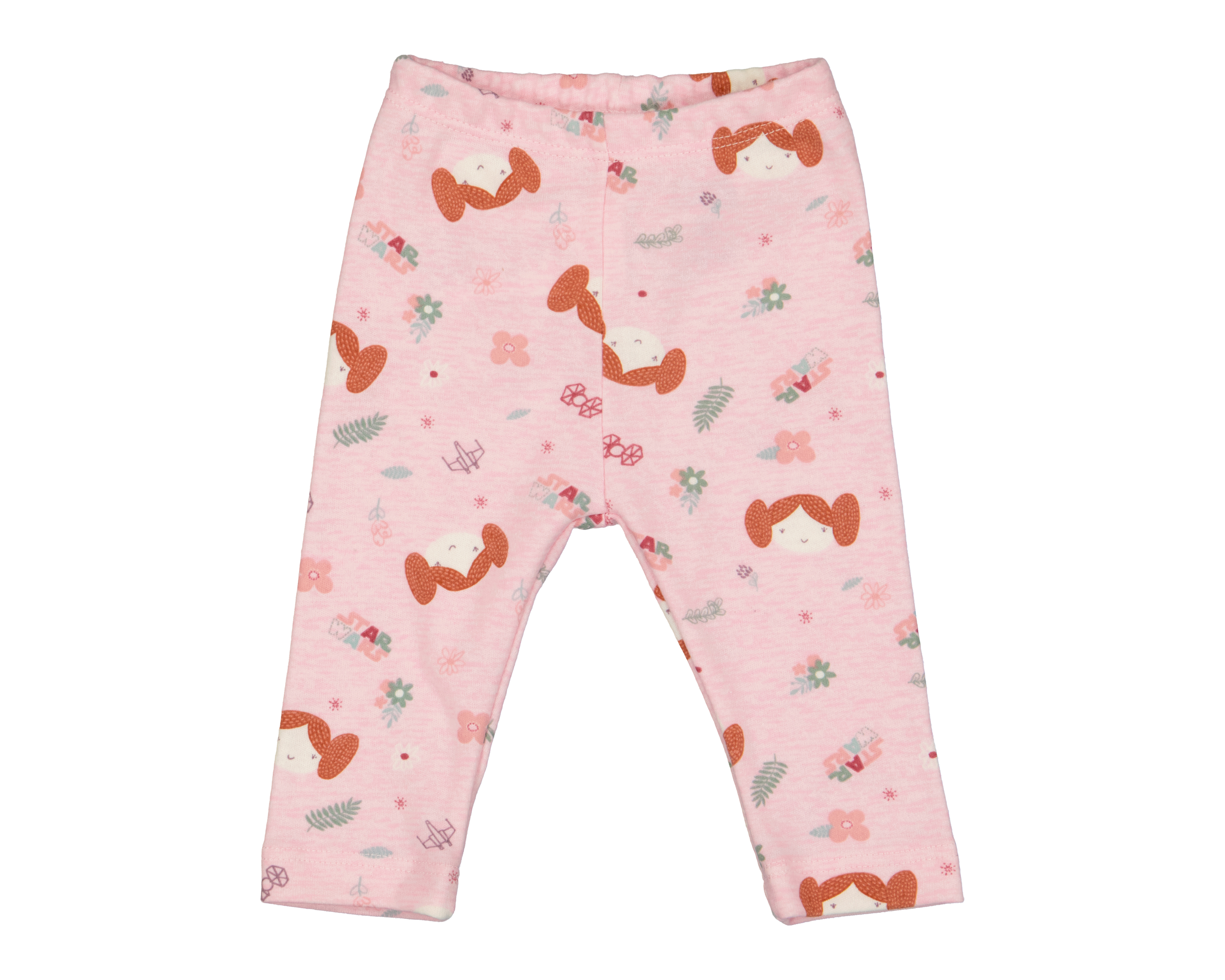 Foto 4 pulgar | Foto 3 | Pantalón para Bebé Niña Disney Star Wars 3 Piezas