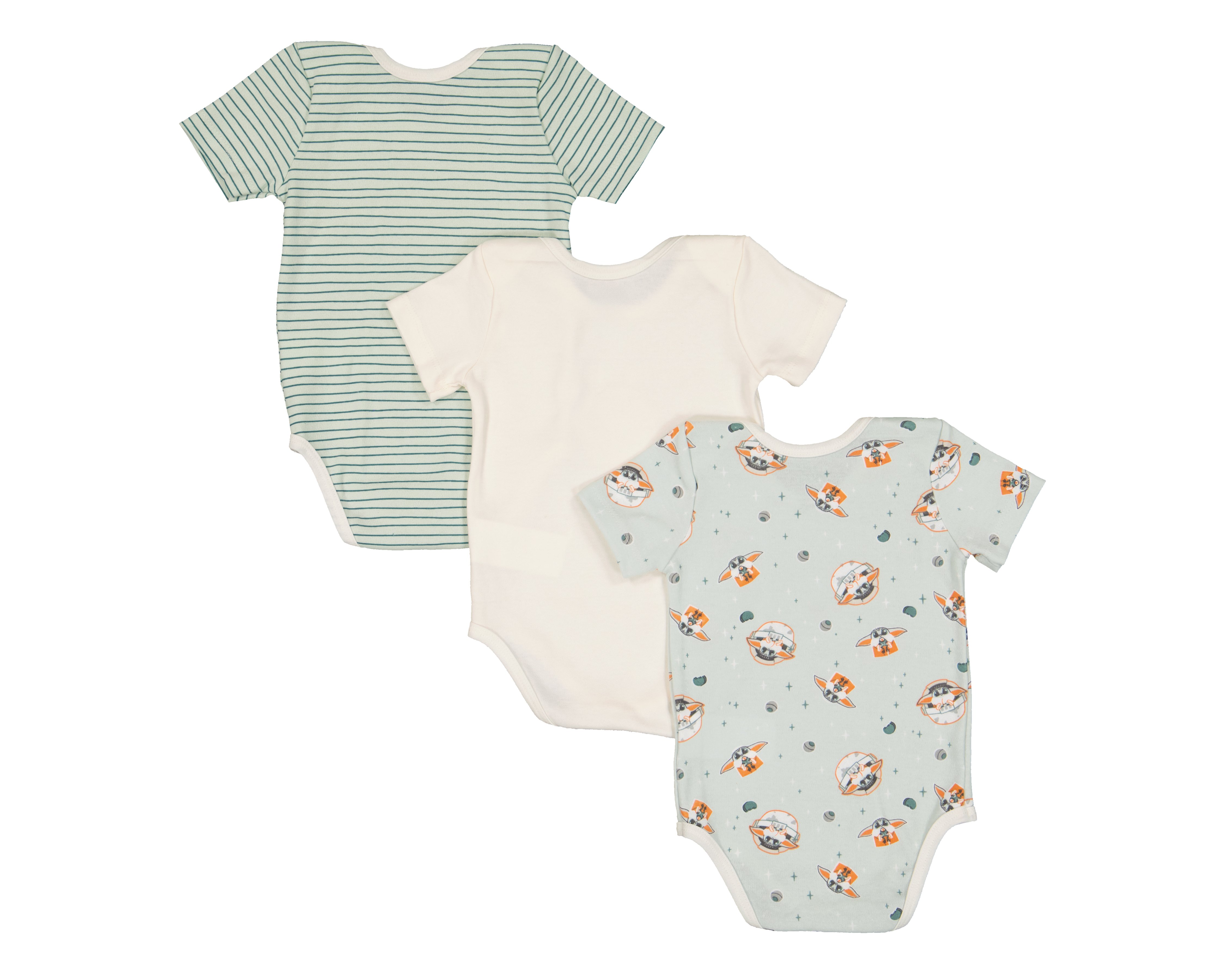 Foto 3 pulgar | Foto 2 | Pañalero para Bebé Niño Disney Baby Grogu 3 Piezas