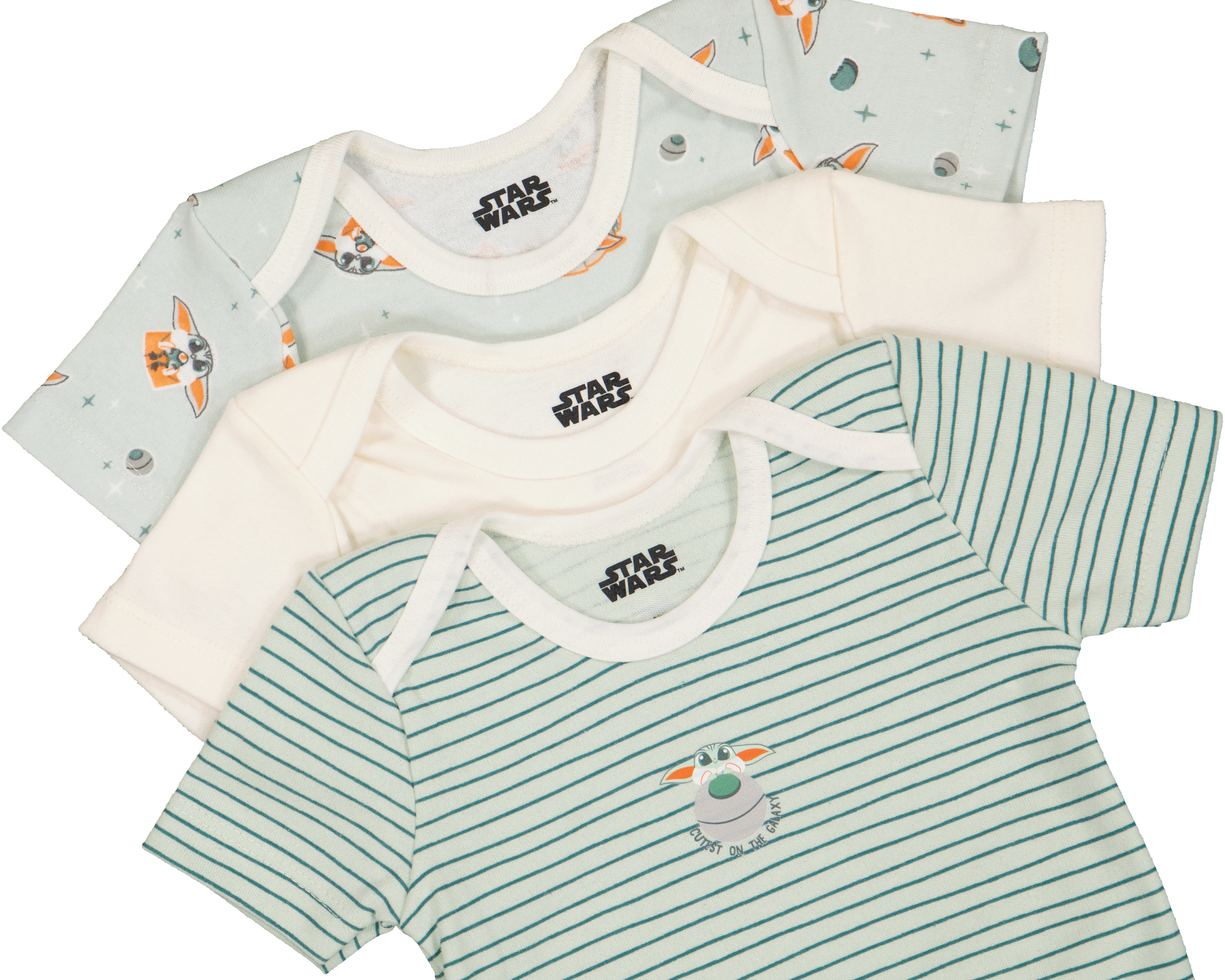 Foto 5 pulgar | Foto 4 | Pañalero para Bebé Niño Disney Baby Grogu 3 Piezas