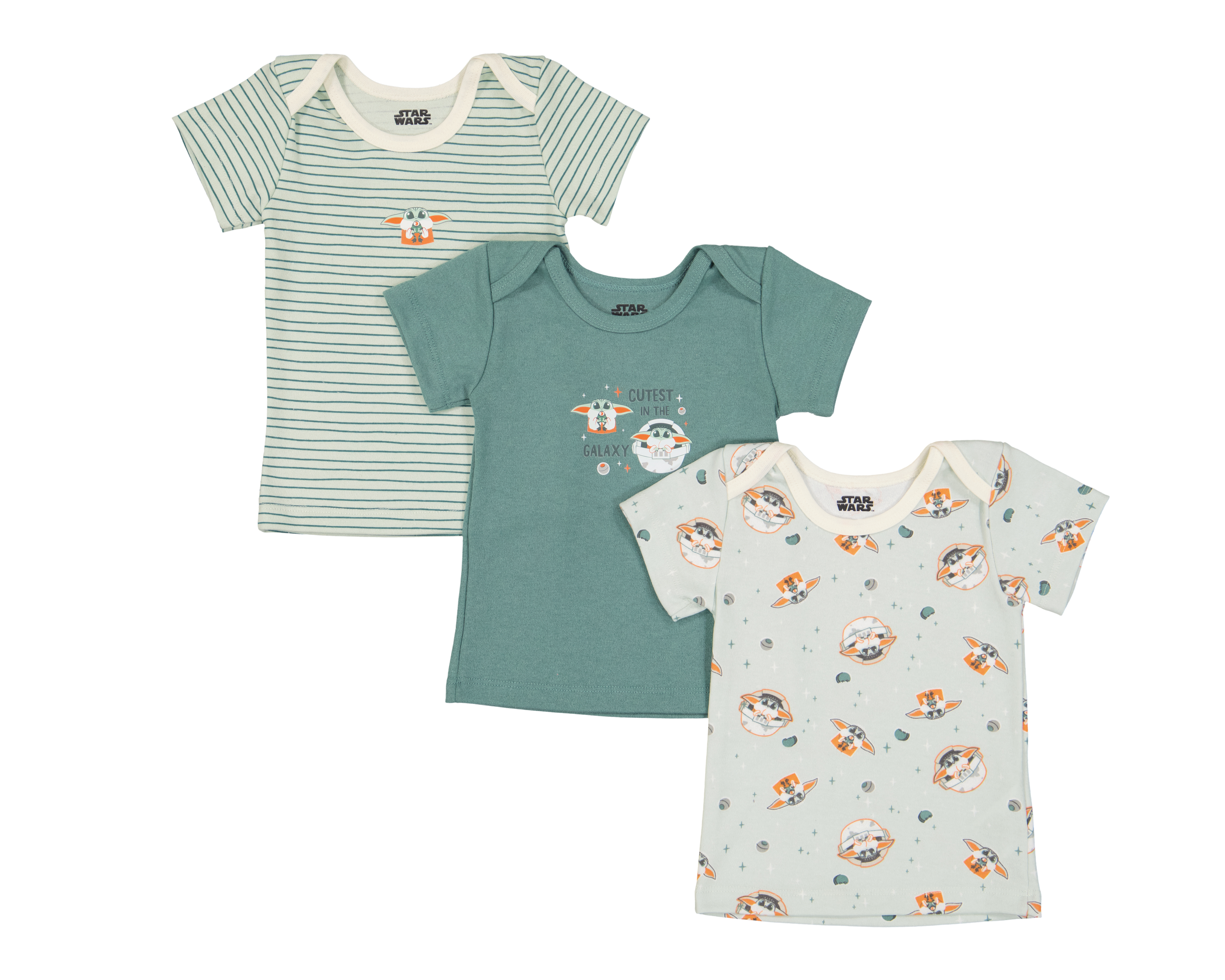 Camiseta Interior Disney Baby para Bebé Niño 3 Piezas