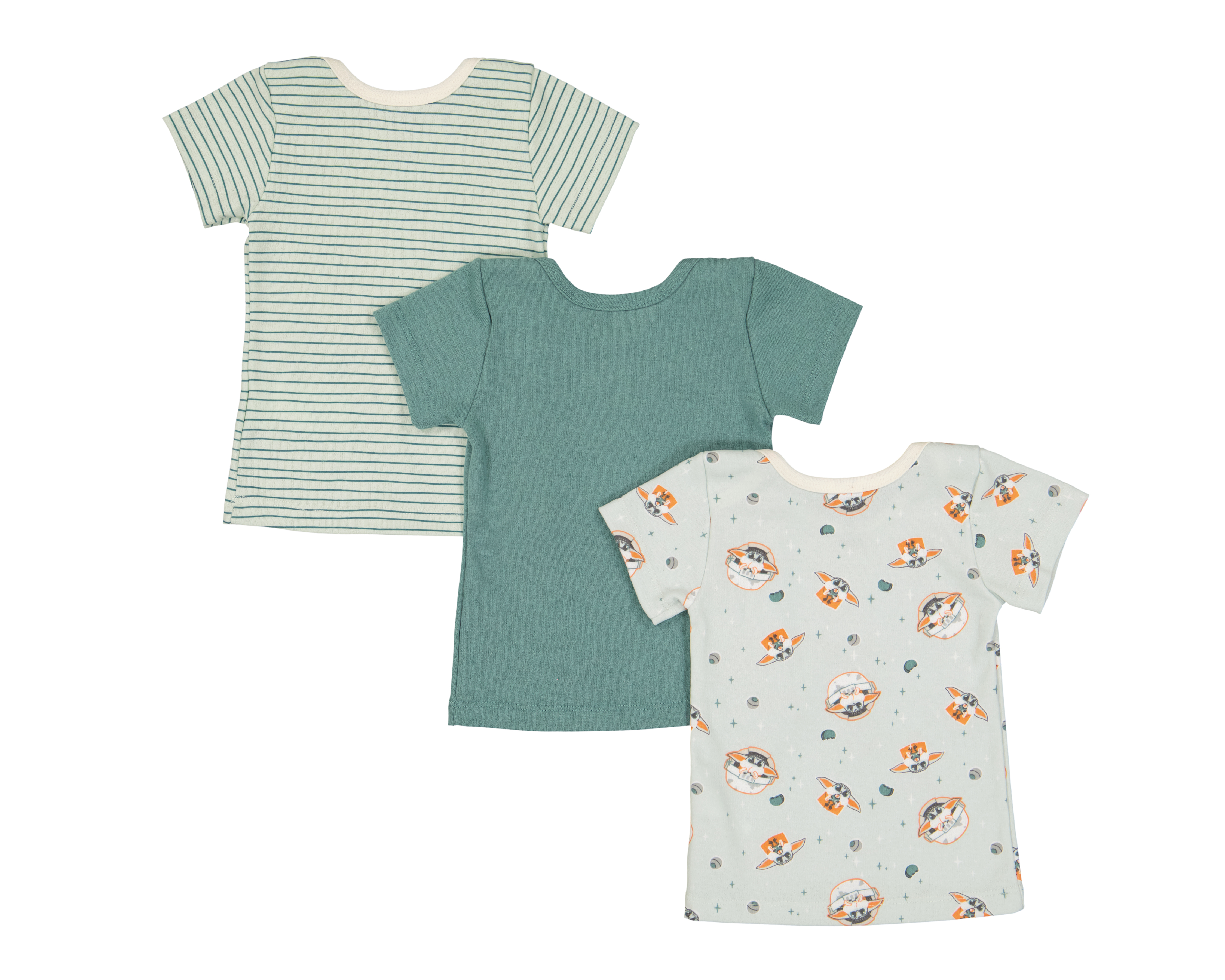 Foto 3 pulgar | Foto 2 | Camiseta Interior Disney Baby para Bebé Niño 3 Piezas