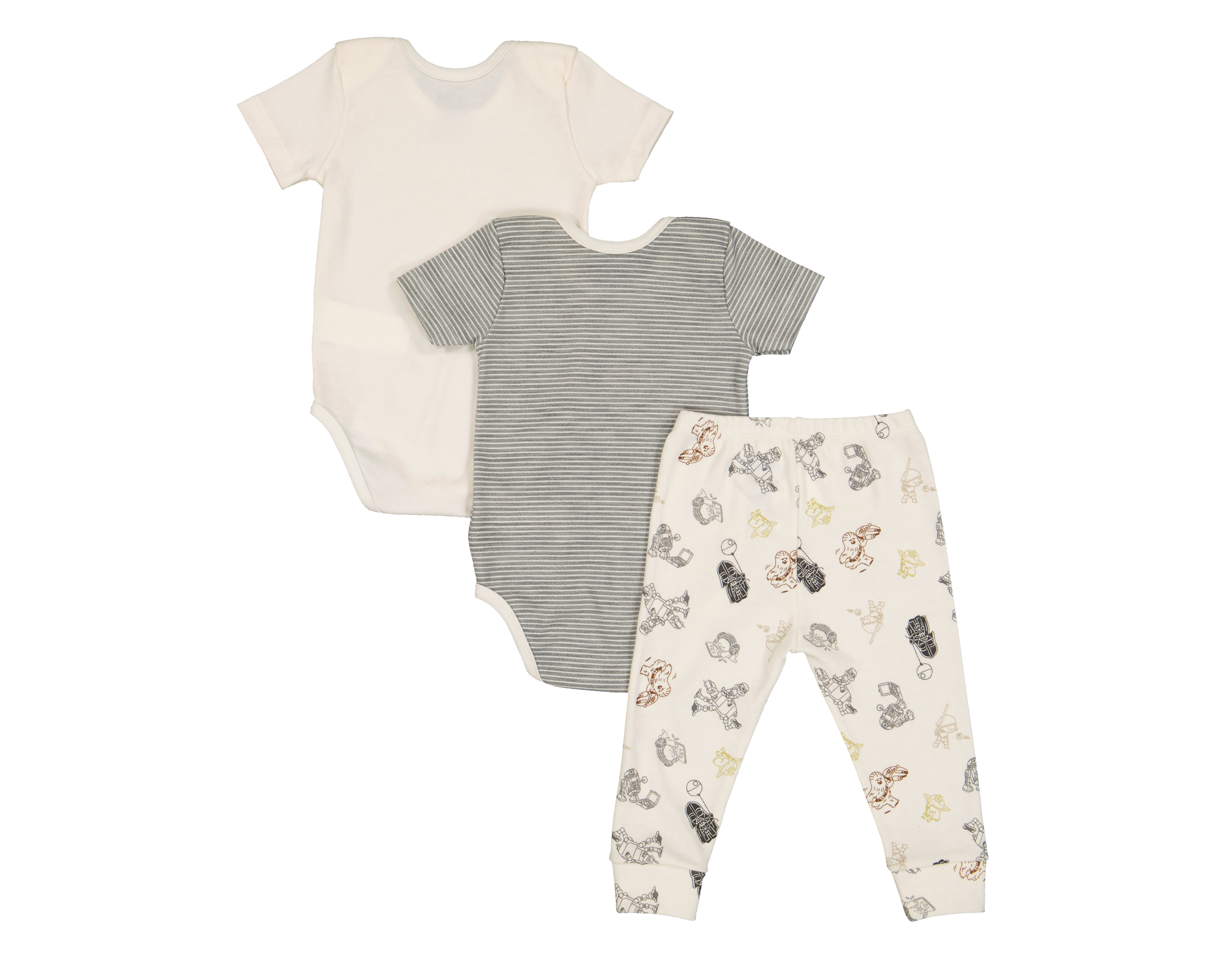 Foto 3 pulgar | Foto 2 | Pañaleros para Bebé Niño Disney Baby Star Wars 3 piezas