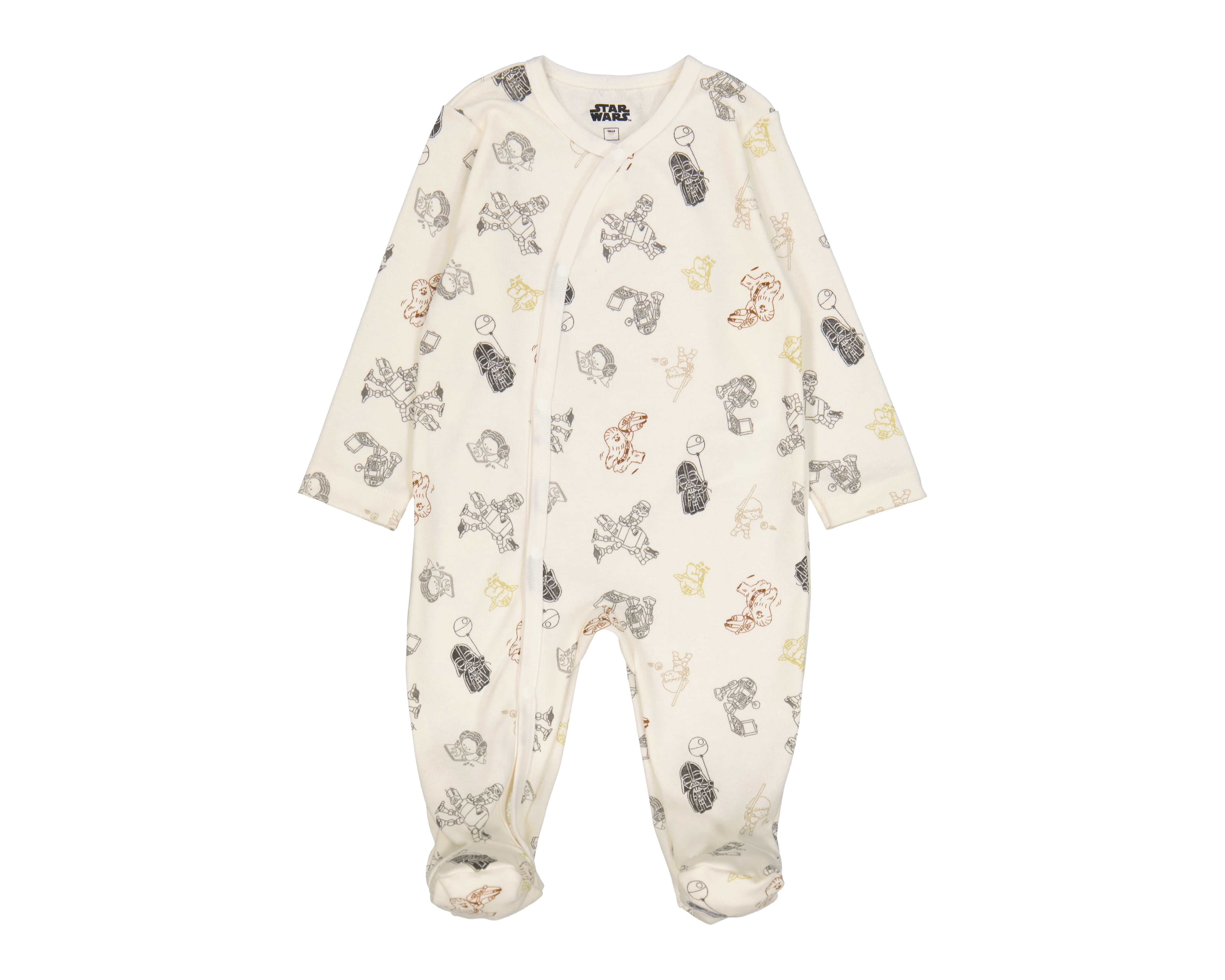 Foto 2 pulgar | Foto 1 | Mameluco para Bebé Disney Baby Star Wars