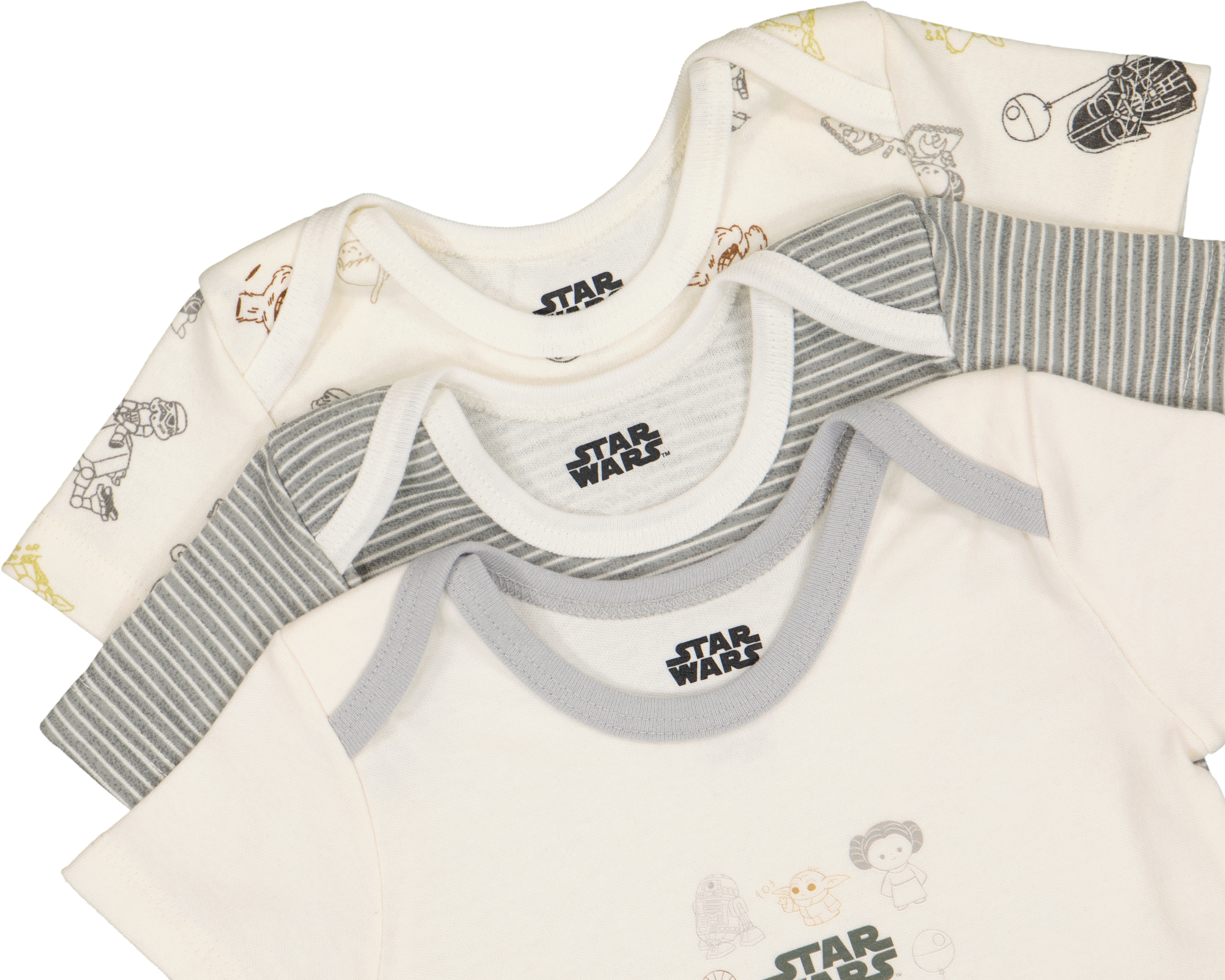 Foto 4 | Foto 4 | Pañalero para Bebé Niño Disney Baby Star Wars 3 Piezas