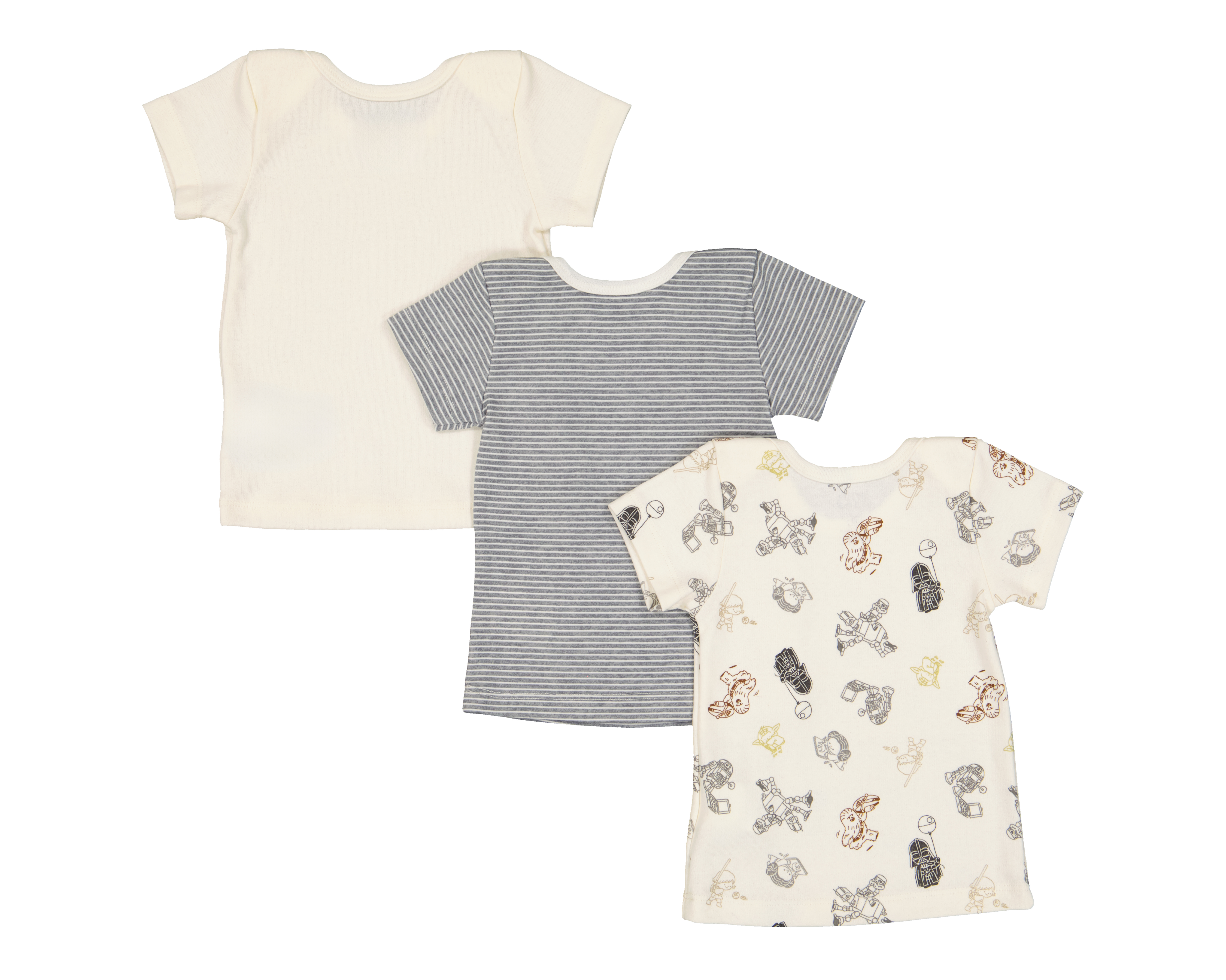 Foto 2 | Foto 2 | Camiseta Interior Disney Baby para Bebé 3 Piezas