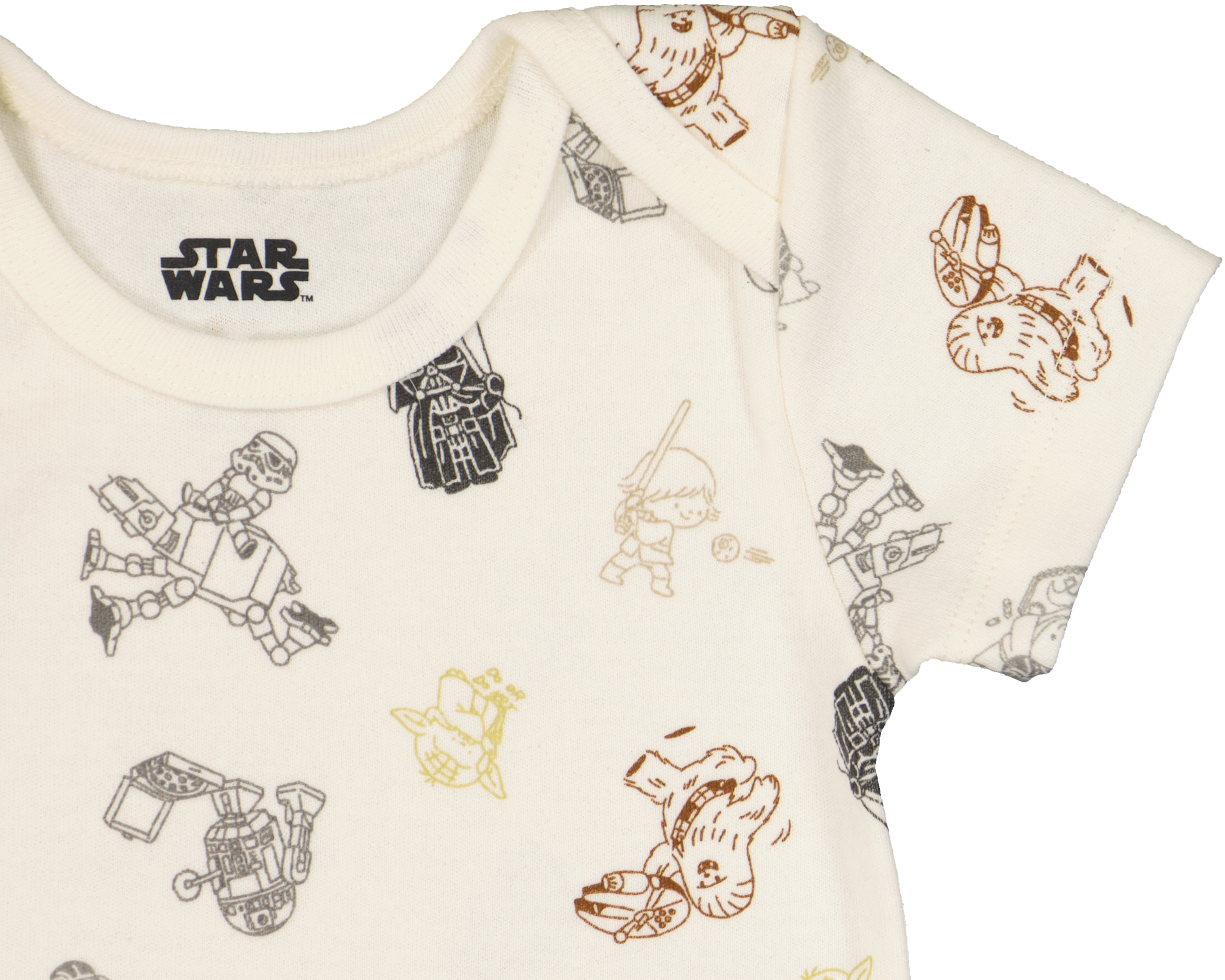 Foto 5 pulgar | Foto 4 | Camiseta Interior Disney Baby para Bebé 3 Piezas