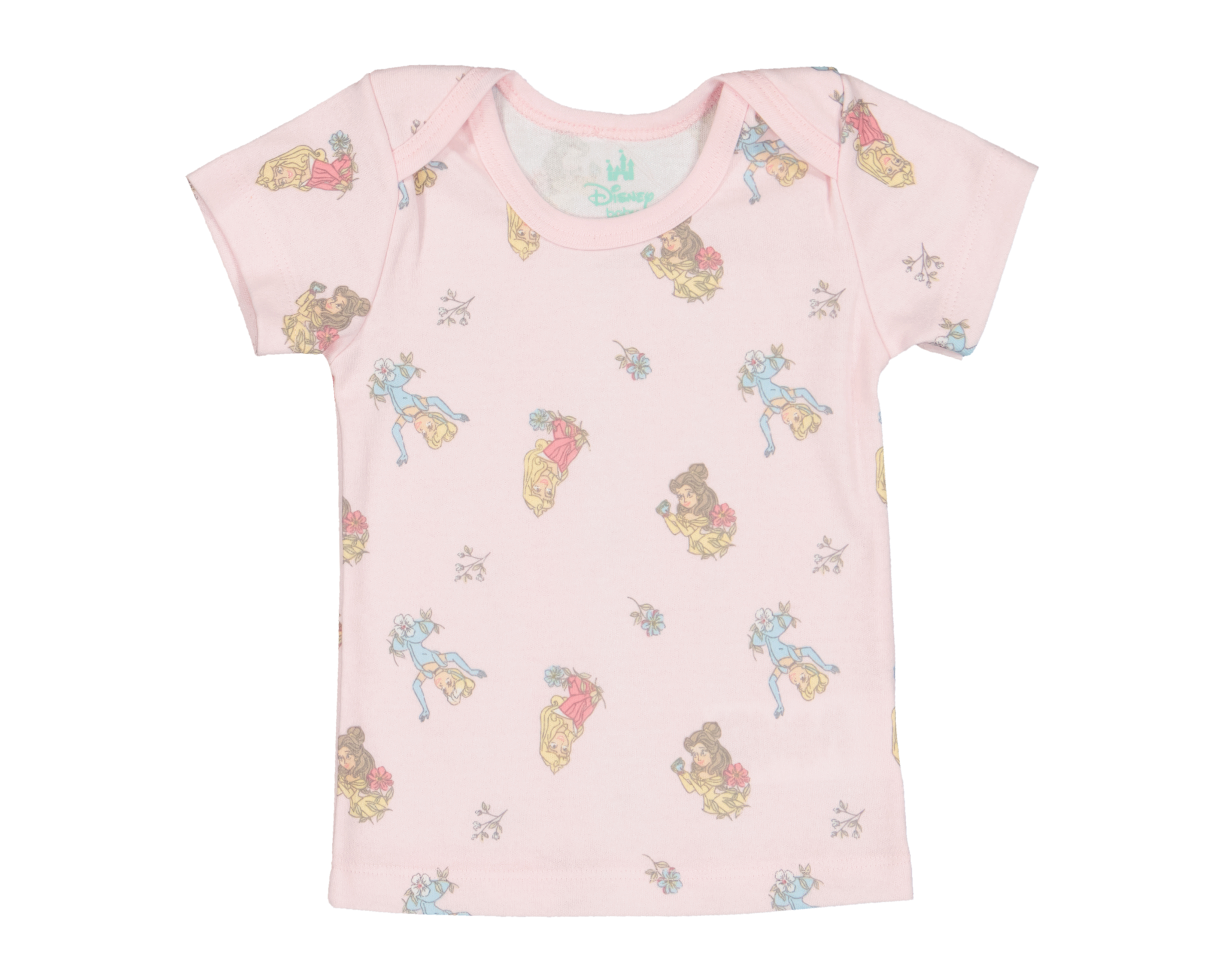 Foto 4 pulgar | Foto 3 | Camiseta para Bebé Niña Disney Baby Multicolor 3 Piezas