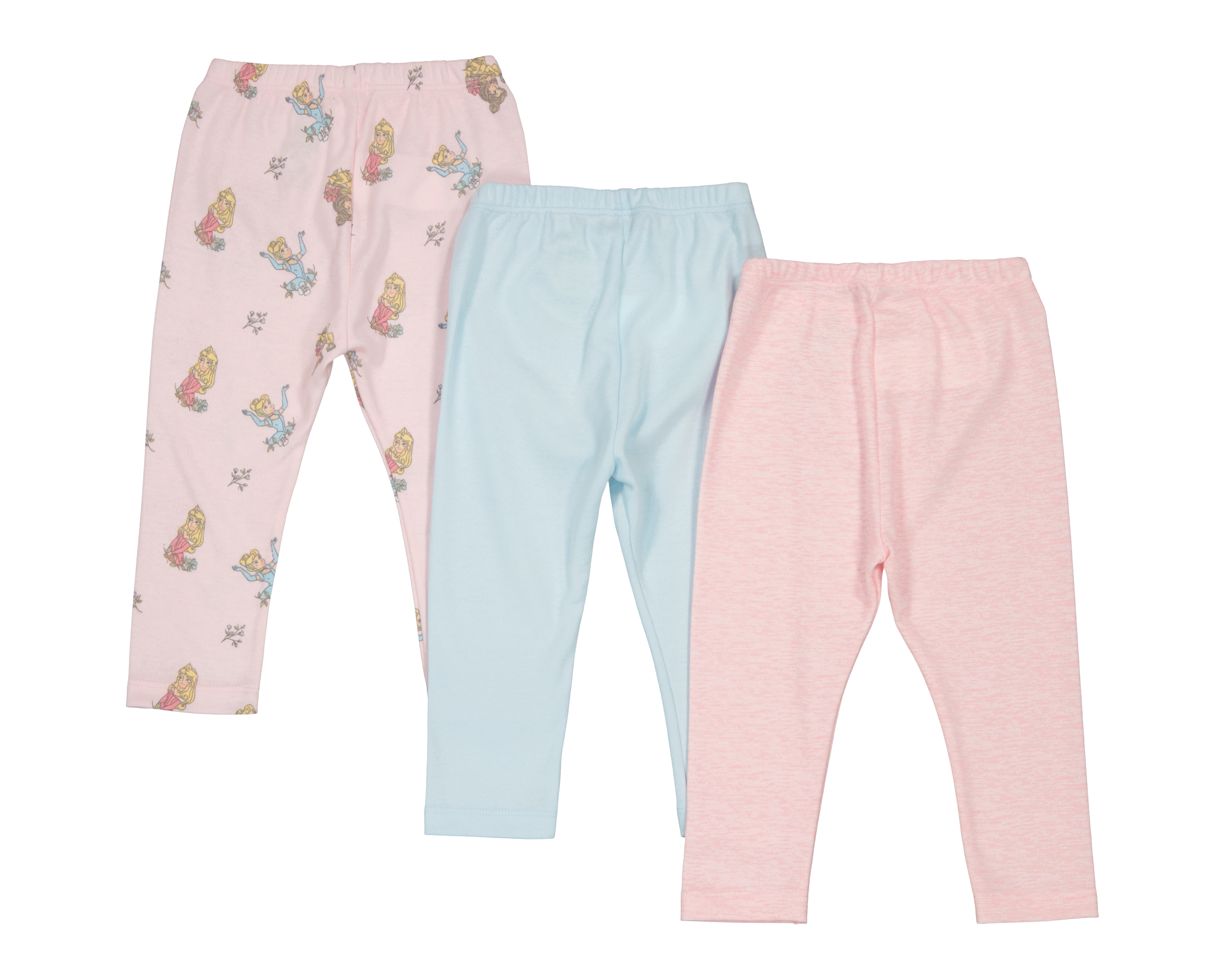 Foto 3 pulgar | Foto 2 | Pantalón para Bebé Niña Disney Baby Estampado 3 Piezas