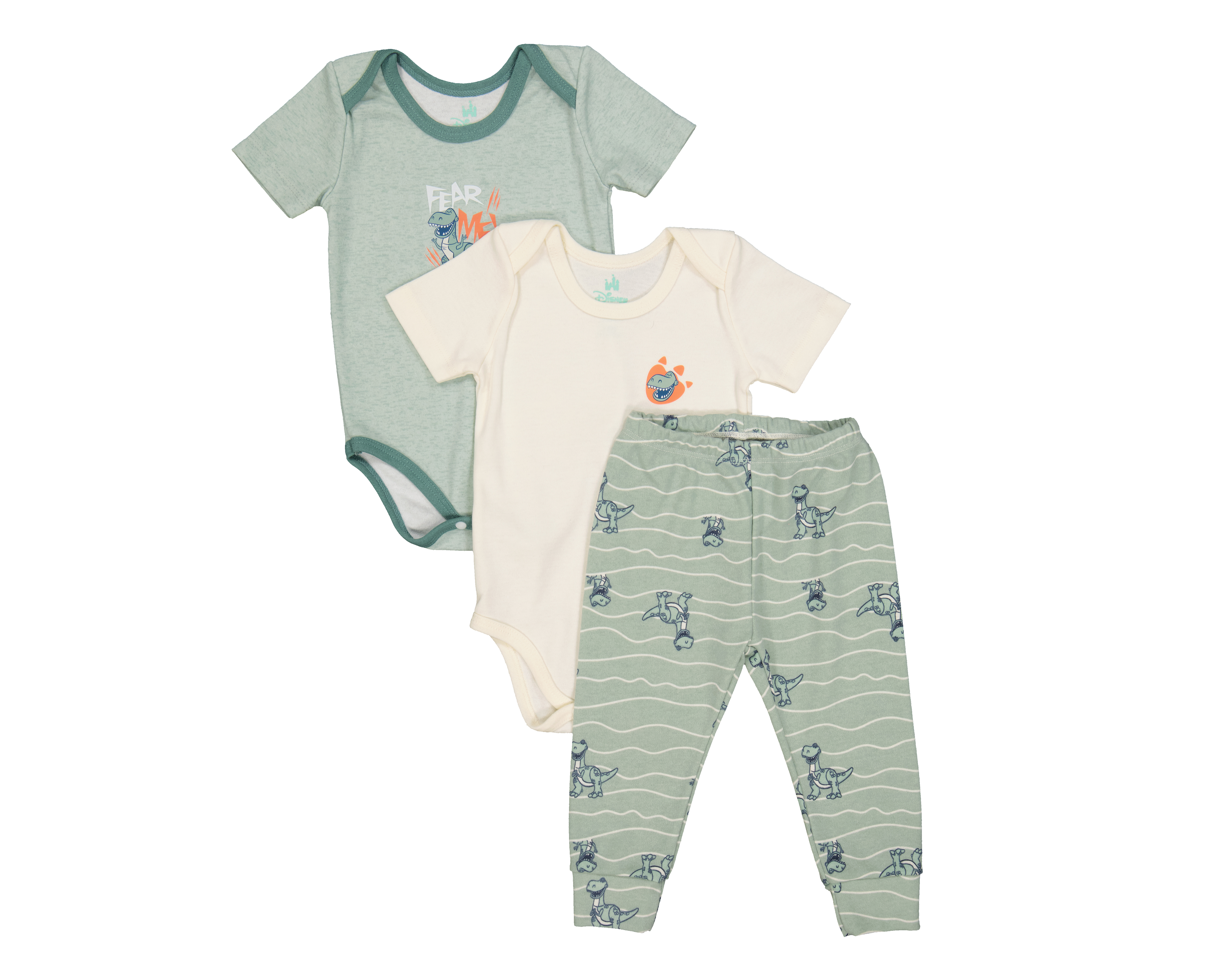 Foto 2 pulgar | Foto 1 | Conjunto para Bebé Niño Disney Baby 3 Piezas