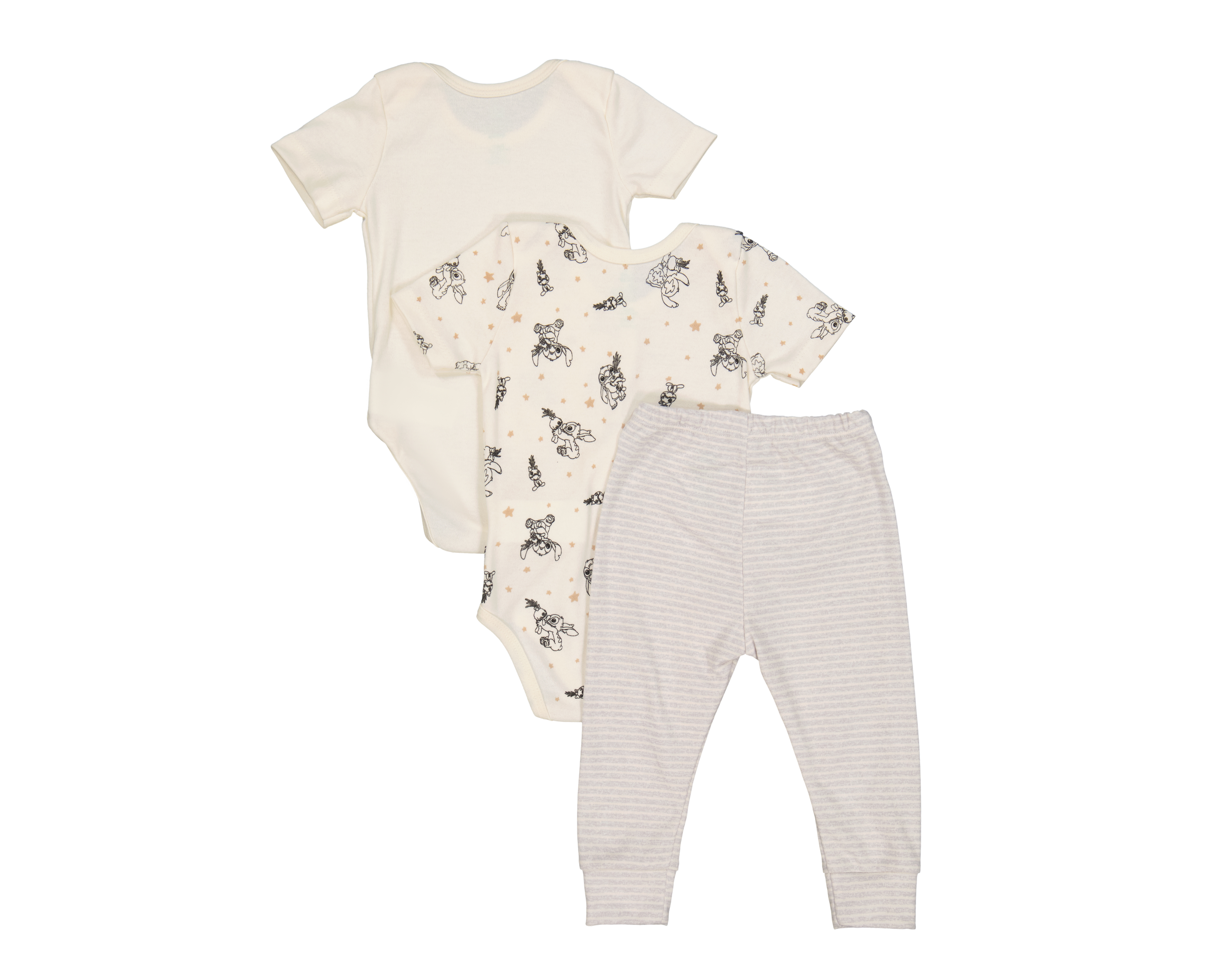 Foto 3 pulgar | Foto 2 | Conjunto para Bebé Niño Disney Baby Stitch 3 Piezas