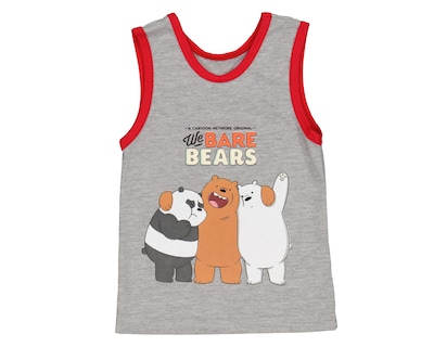 Foto 3 | Foto 3 | Camiseta Interior We Bare Bears para Niño 2 Piezas