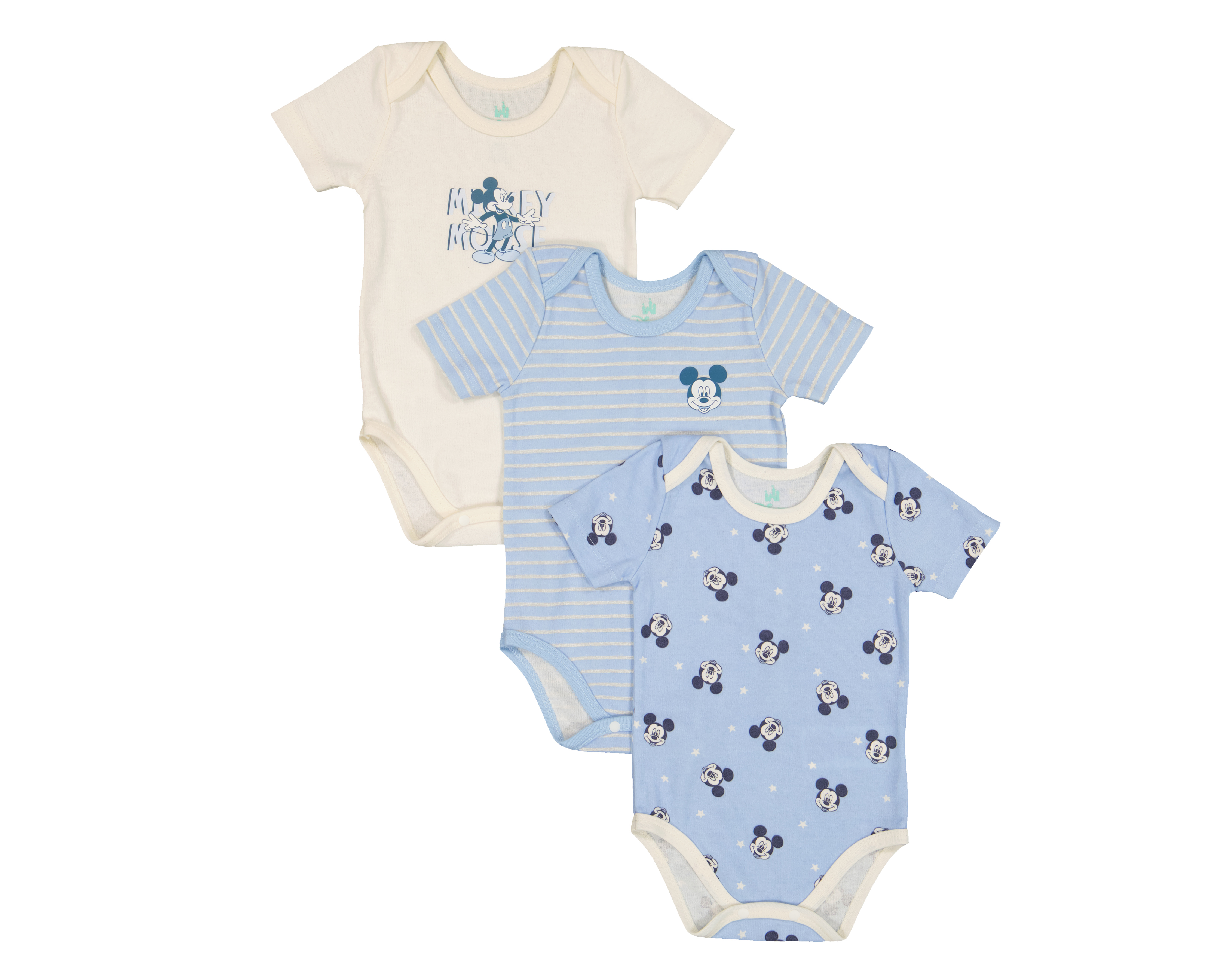 Foto 2 pulgar | Foto 1 | Pañalero para Bebé Niño Disney Baby con Estampado 3 Piezas